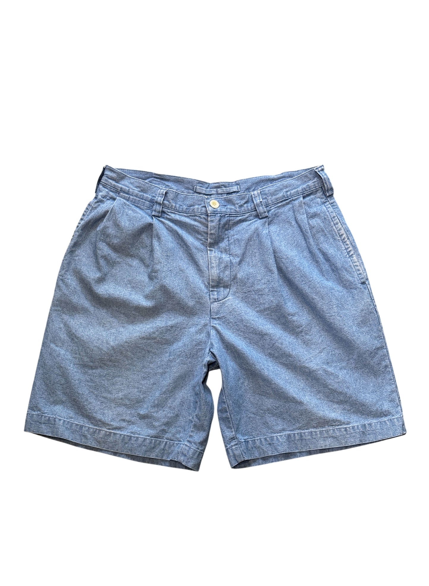 (SUP-660) NAUTICA CHAMBRAY 2TUCK SHORTS