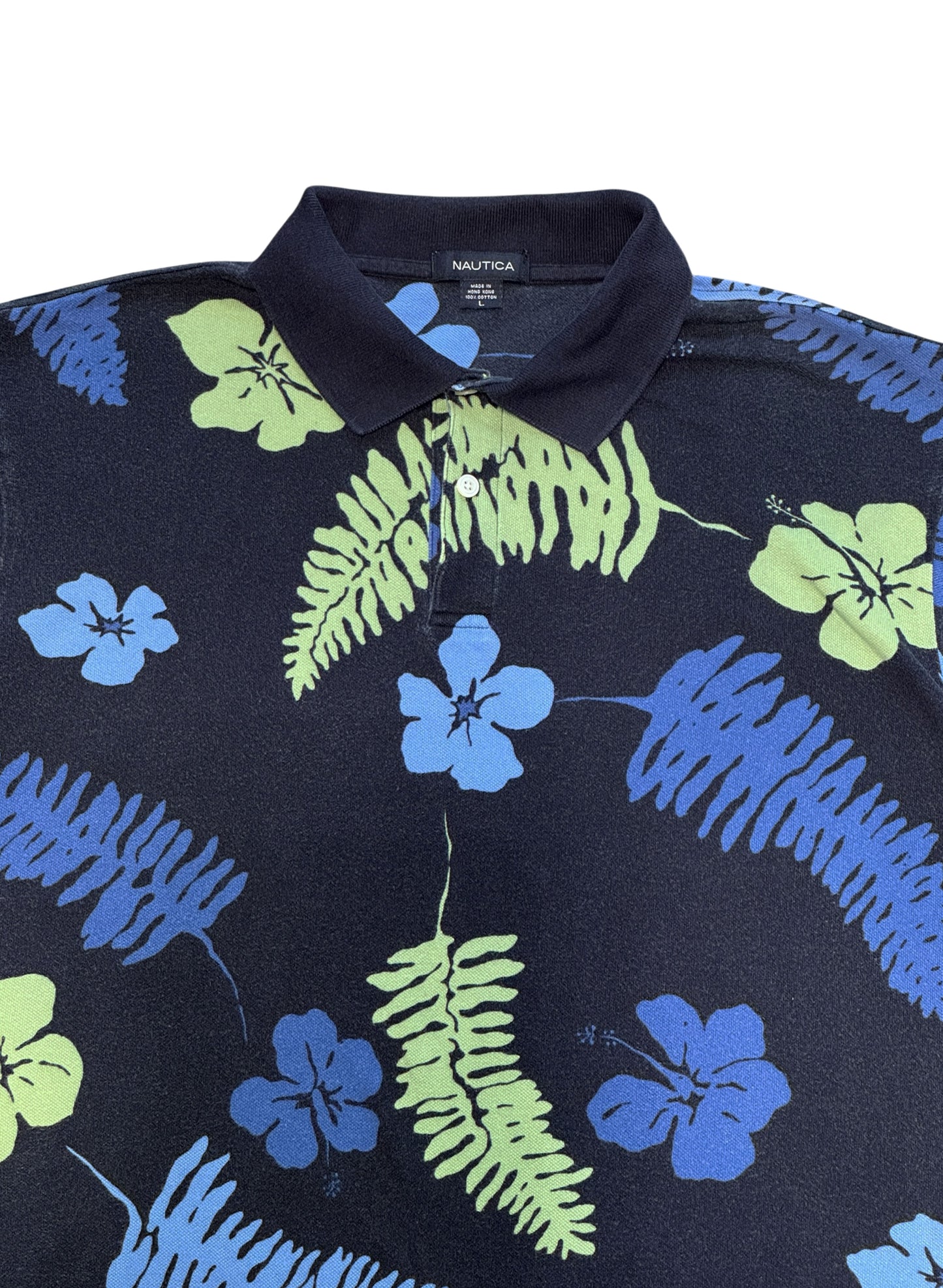 (SUP-676) NAUTICA ALOHA POLO SHIRT