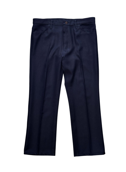 (SUP-818) Wrangler WRANCHER DRESS PANTS - DARK NAVY - MADE IN MEXICO