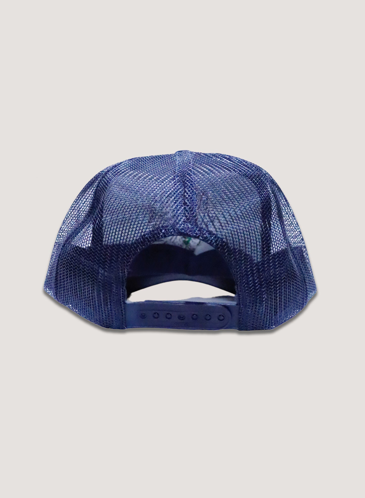 WOODBLOCK CHIEF HEAD MESH CAP NAVY (23SS-023)