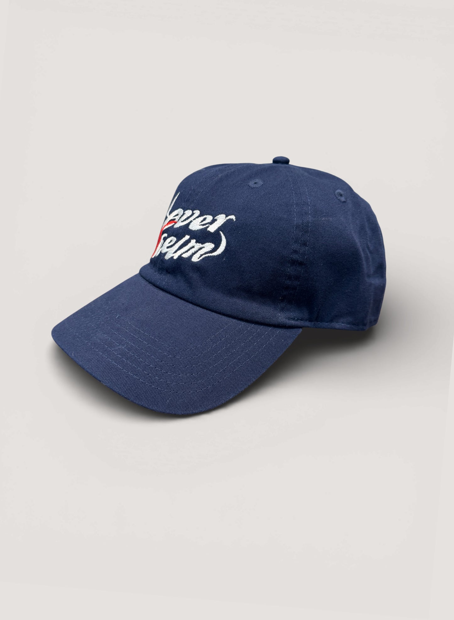WOODBLOCK x OVERWHELM SOUVENIR CAP NAVY (WB-26SS-008)