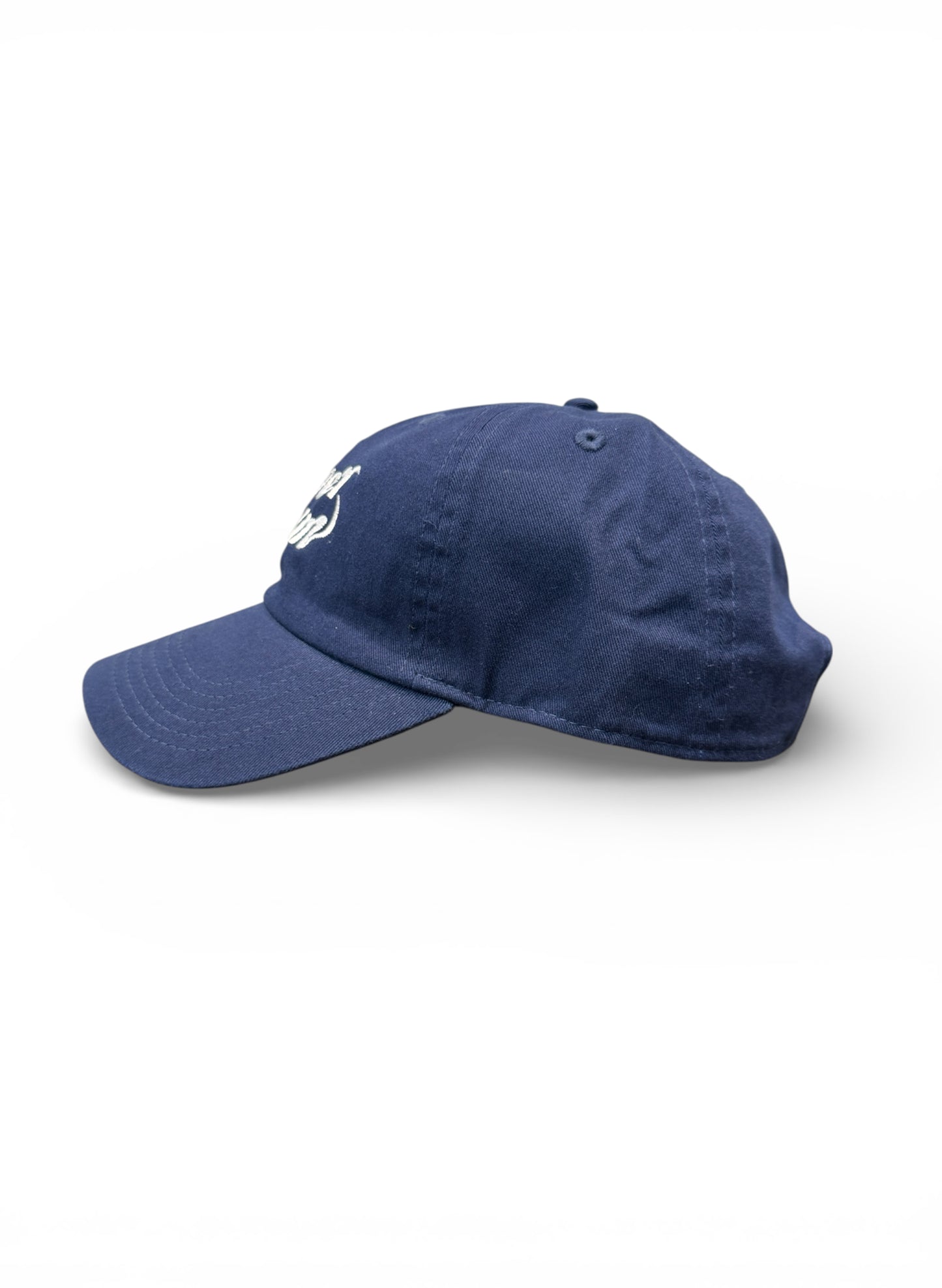 WOODBLOCK x OVERWHELM SOUVENIR CAP NAVY (WB-26SS-008)