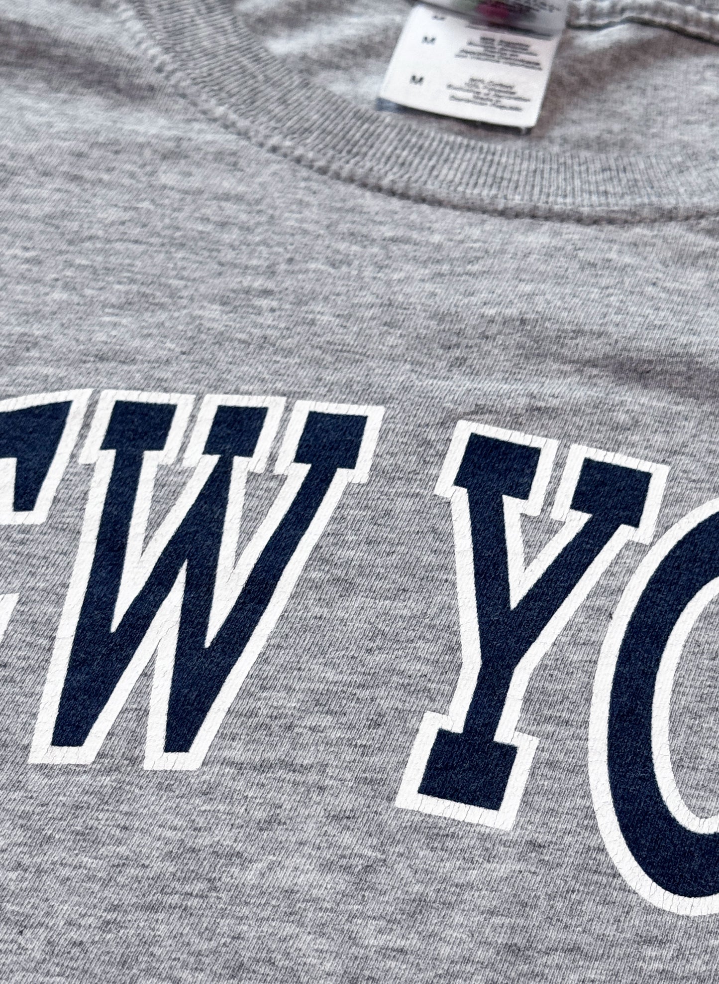 (SUP-775) NEW YORK LOGO TEE - M