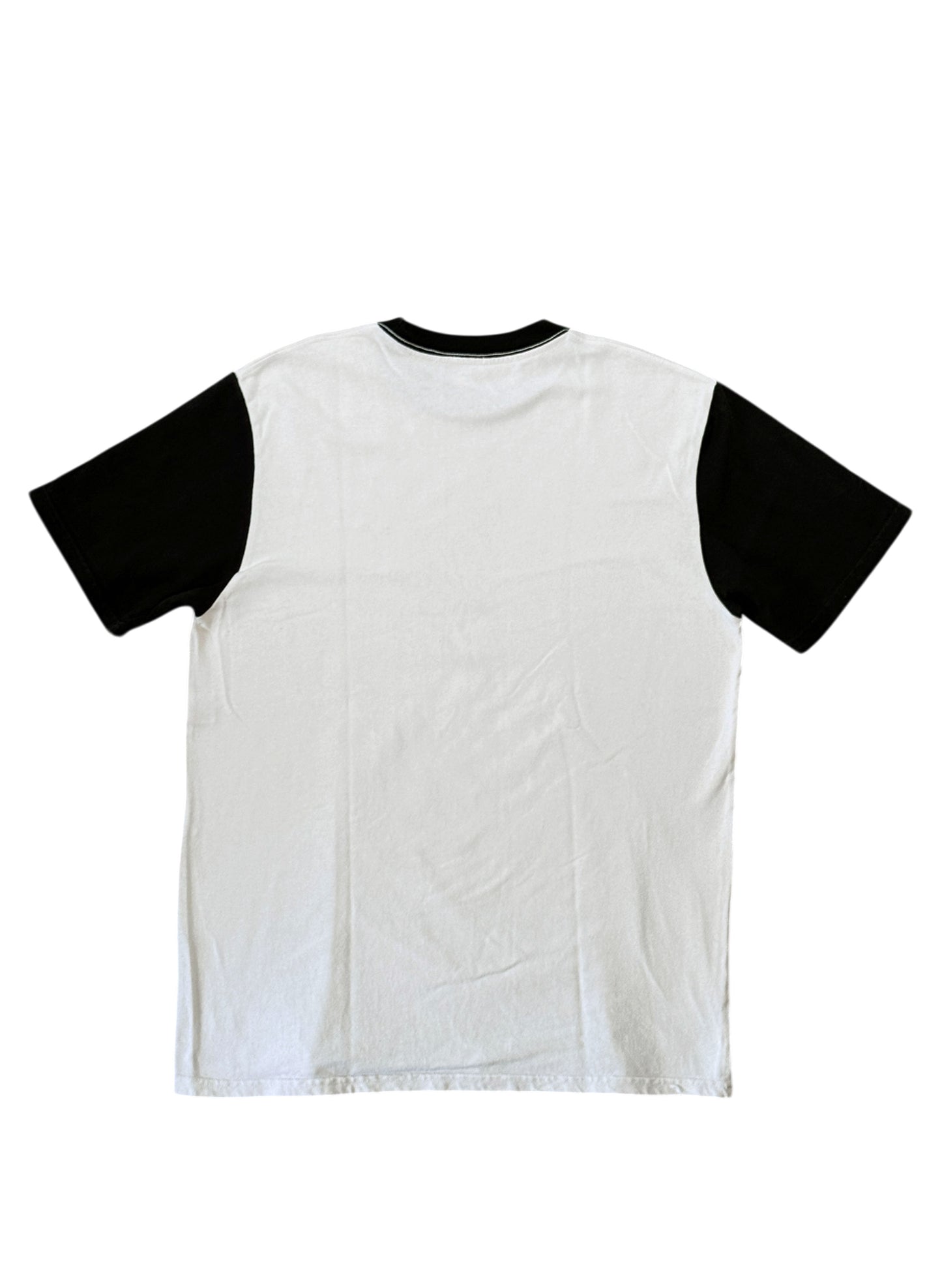 (SUP-612) NEW YORK S/S TEE - NATURAL/CHARCOAL