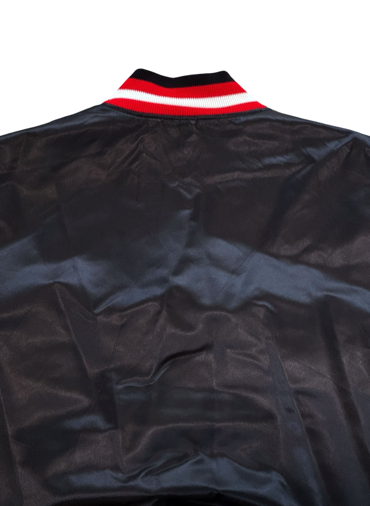 (SUP-773) STARTER NHL CHICAGO BLACKHAWKS NYLON STADIUM JACKET - MADE IN U.S.A.