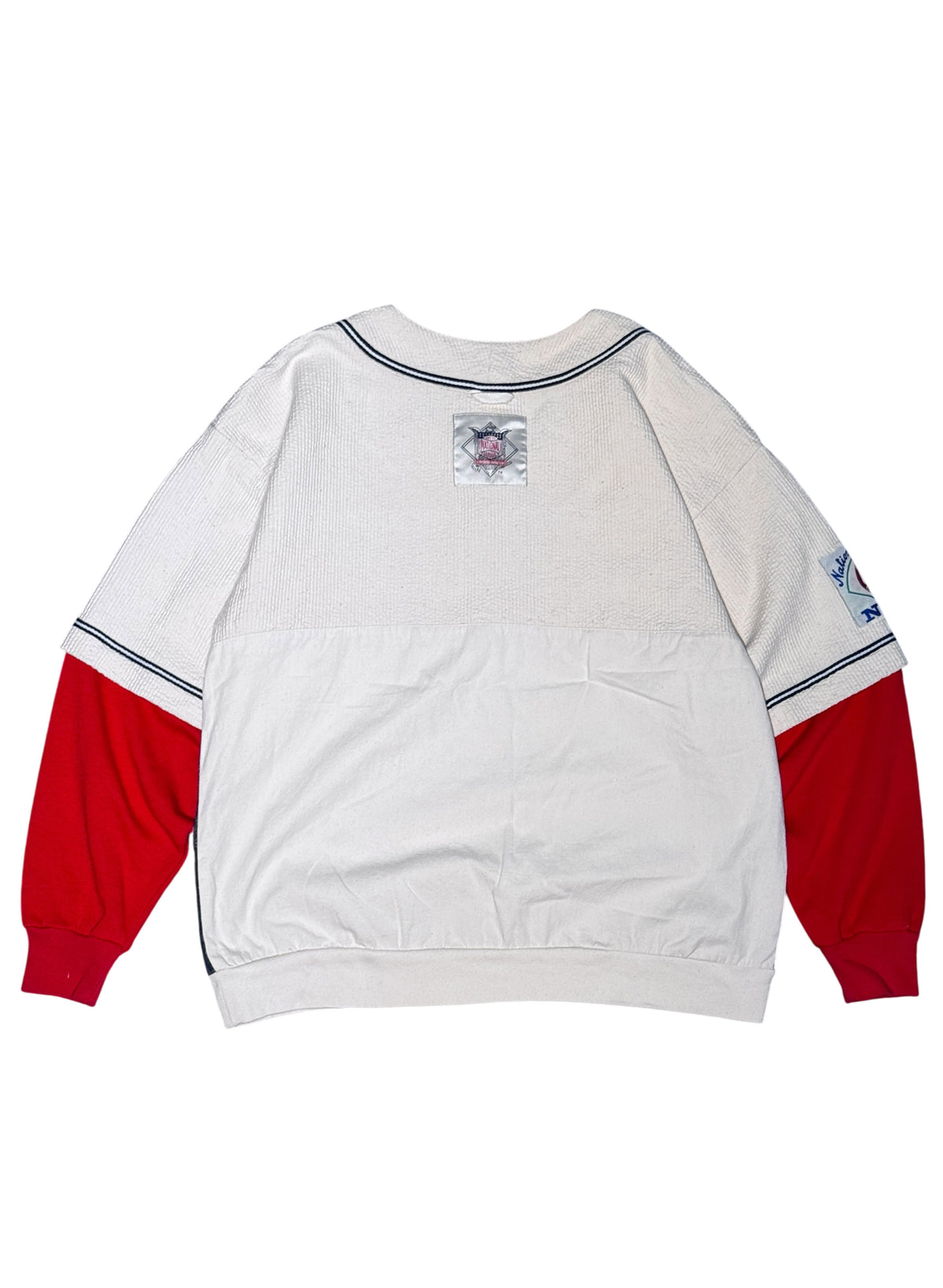 (SUP-859) 90s NIKE x MLB ST.LOUIS CARDINALS LAYERING BASEBALL SHIRT - XL