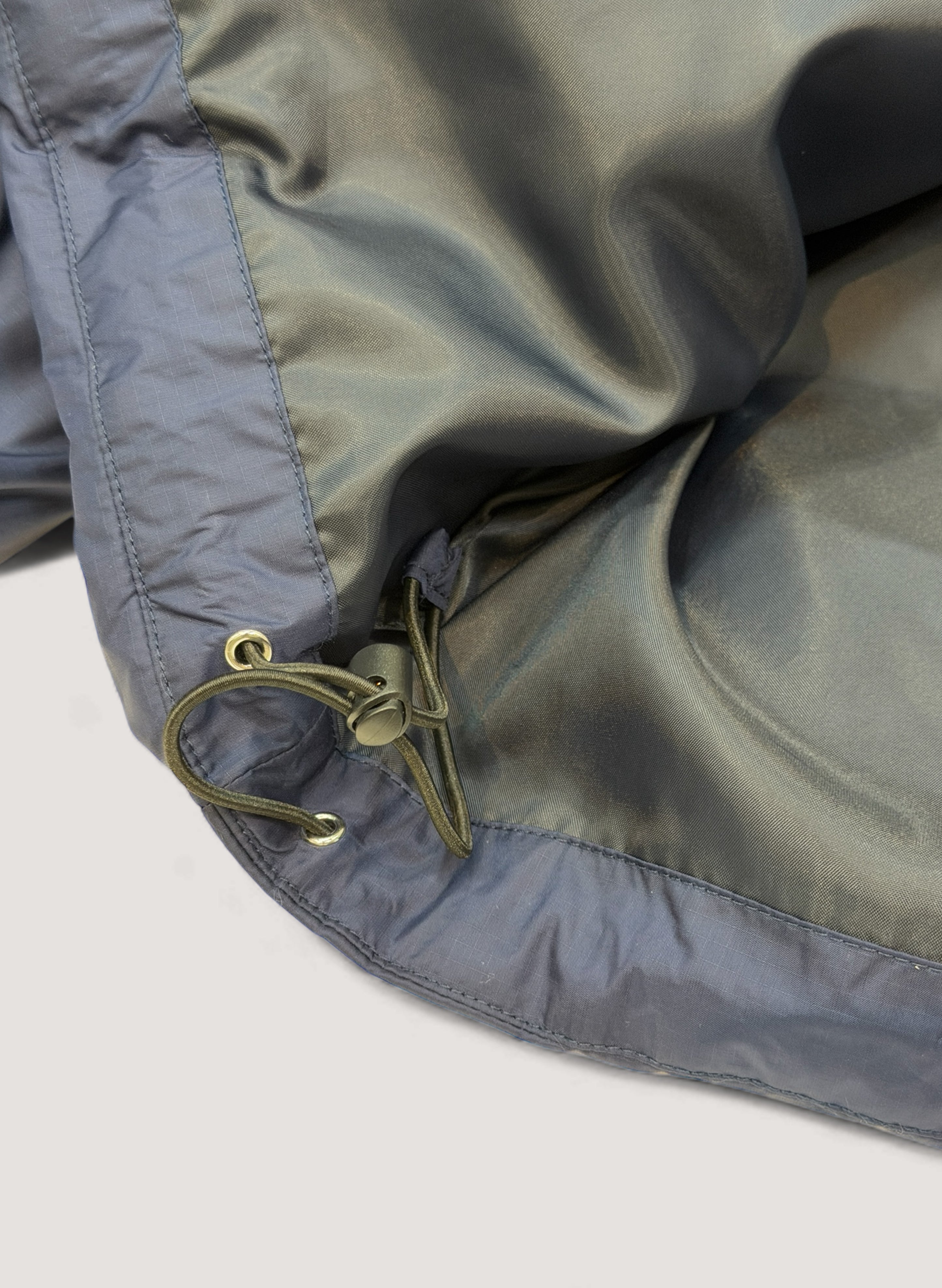 WOODBLOCK W FLAP DOWN JACKET NAVY (WB-25AW-014)