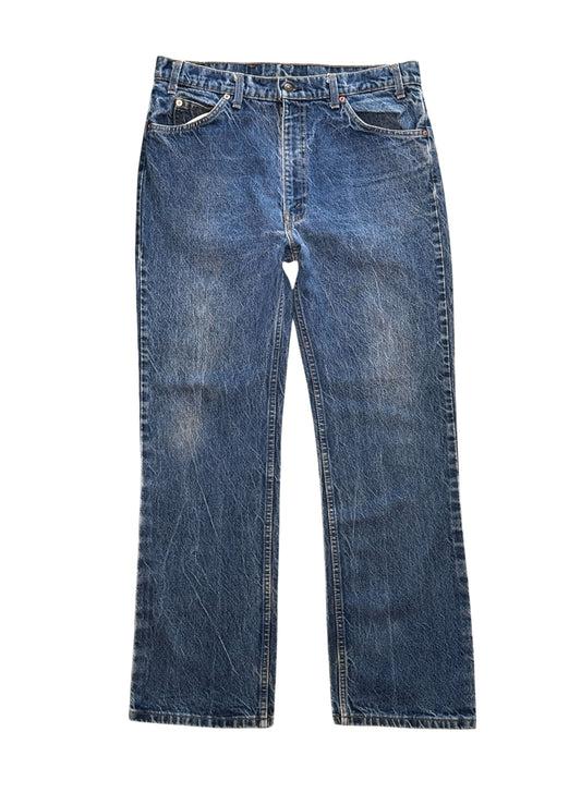 (SUP-650) 90s LEVI'S 517 BOOT CUT "NO LABEL" "NO TAB" - MADE IN U.S.A.