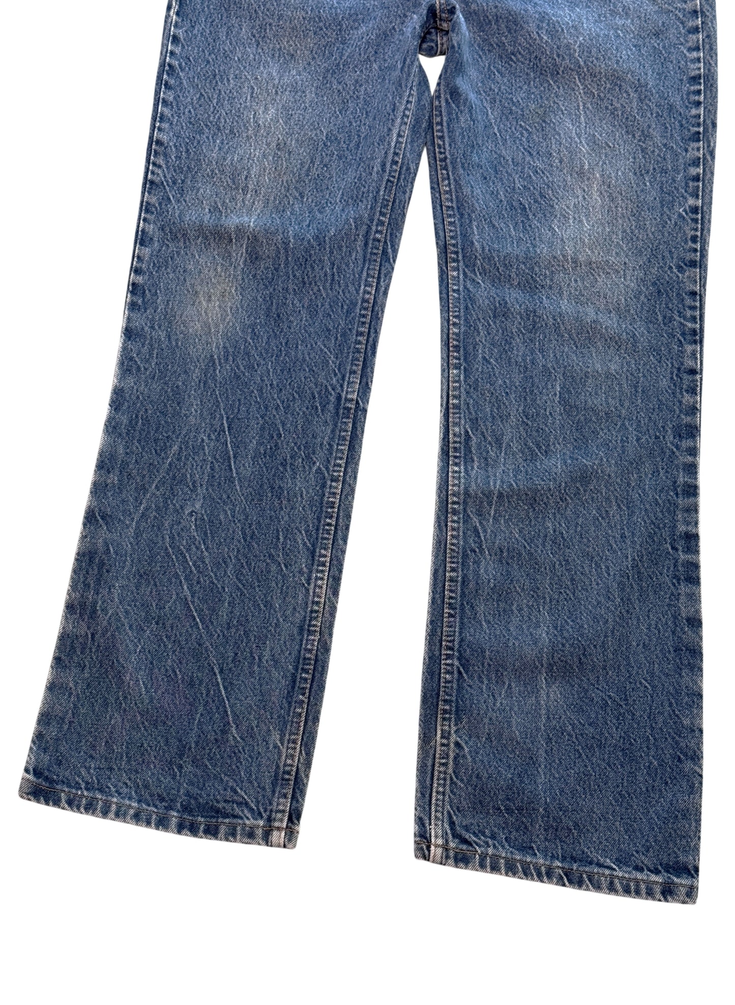 (SUP-650) 90s LEVI'S 517 BOOT CUT "NO LABEL" "NO TAB" - MADE IN U.S.A.