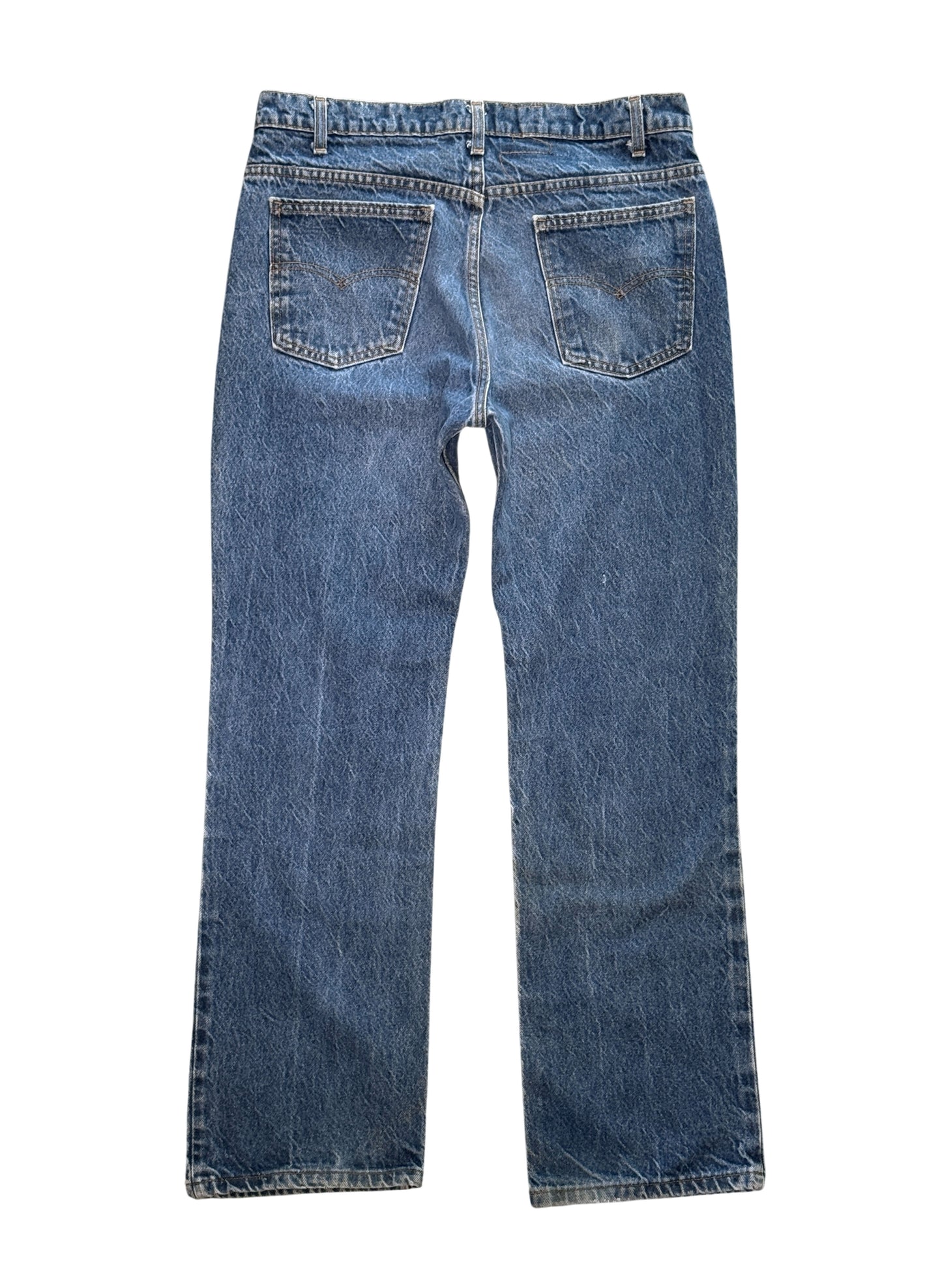 (SUP-650) 90s LEVI'S 517 BOOT CUT "NO LABEL" "NO TAB" - MADE IN U.S.A.
