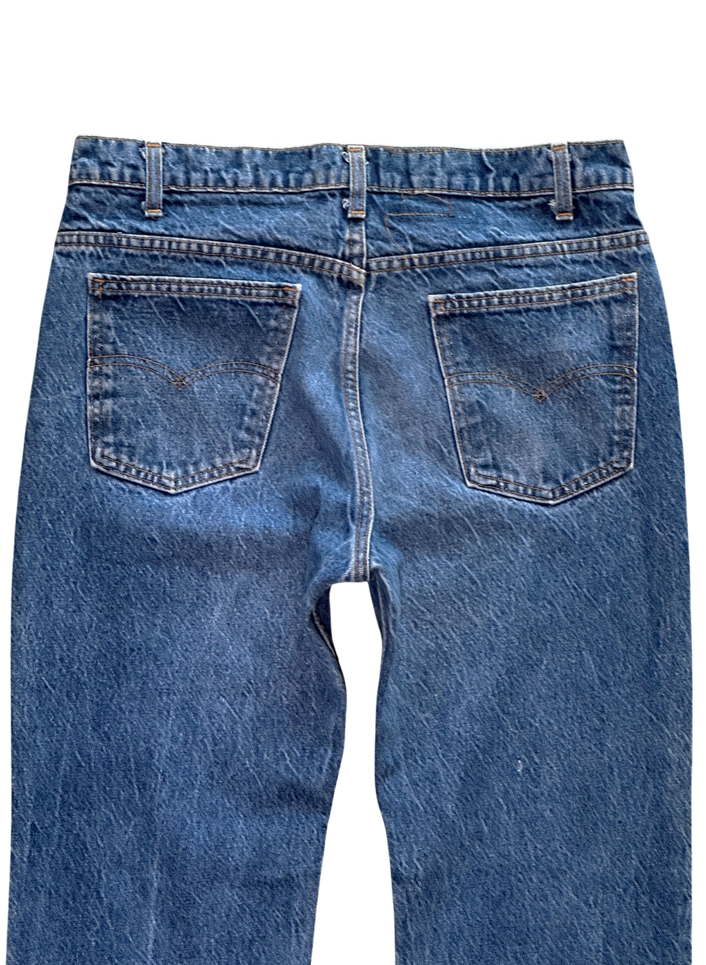 (SUP-650) 90s LEVI'S 517 BOOT CUT "NO LABEL" "NO TAB" - MADE IN U.S.A.
