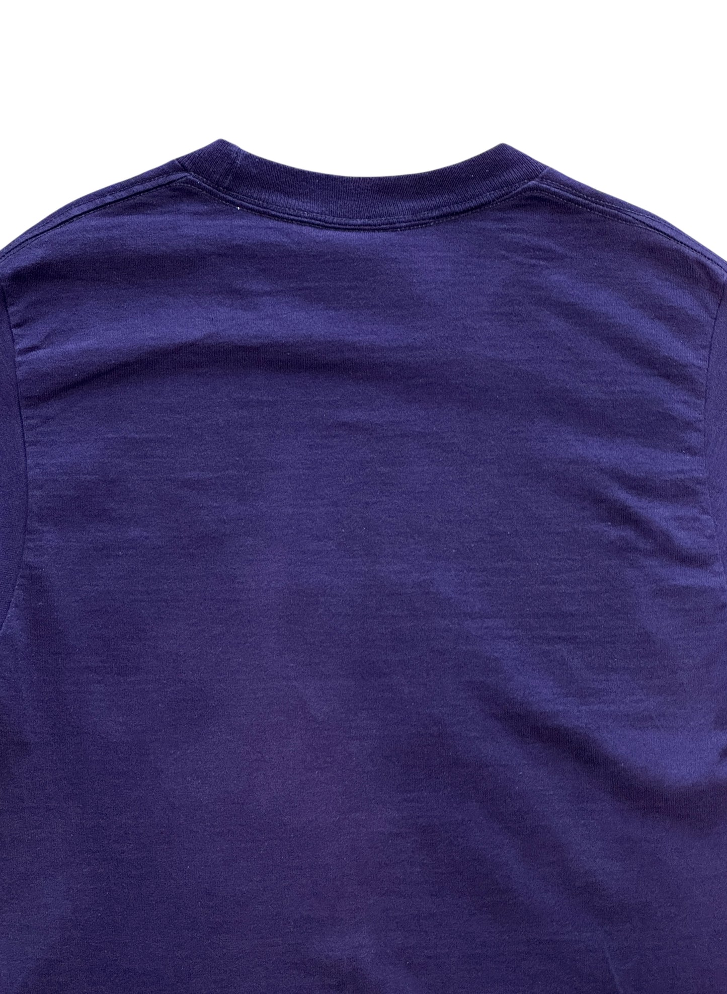 (SUP-623) 90s NUTMEG NEW YORK YANKEES "CUT OFF" TEE - MADE IN U.S.A.