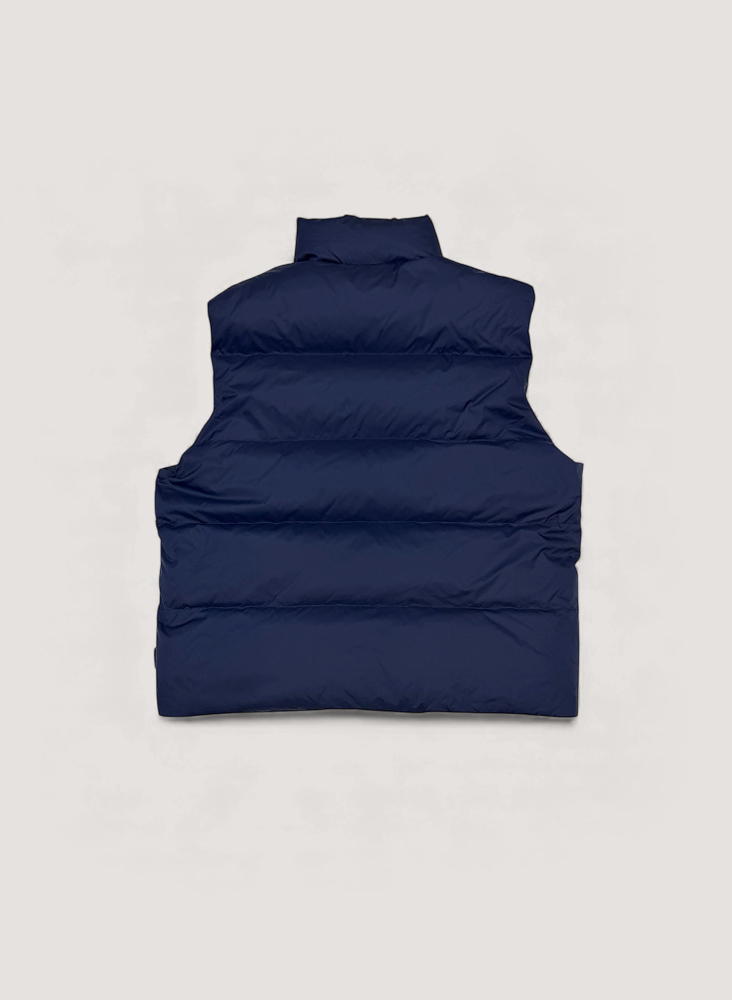 WOODBLOCK W FLAP DOWN VEST NAVY (WB-25AW-013)