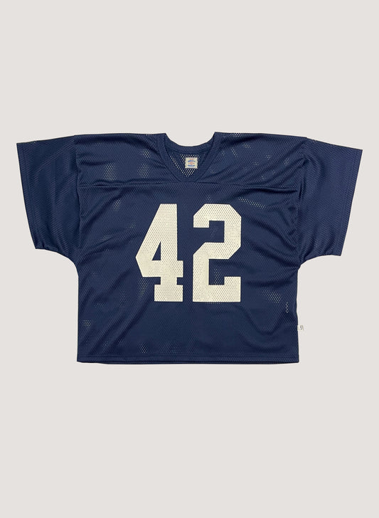 WOODBLOCK 42 MESH FOOTBALL SHIRT NAVY (WB-24SS-071)