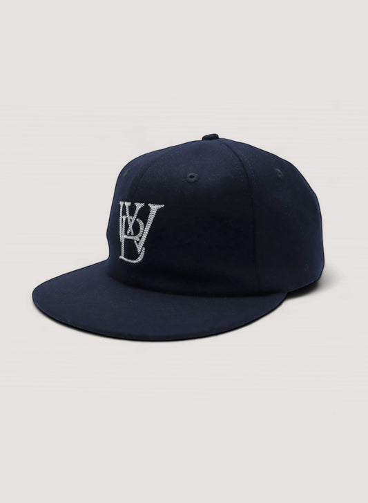 WOODBLOCK CLASSIC WB LOGO WOOL CAP NAVY (WB-CL-002)