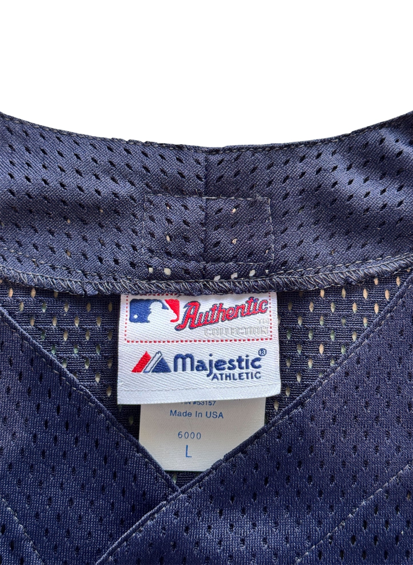 (SUP-382) Majestic DEADSTOCK NEW YORK YANKEES "NY" - MADE IN U.S.A. (L)