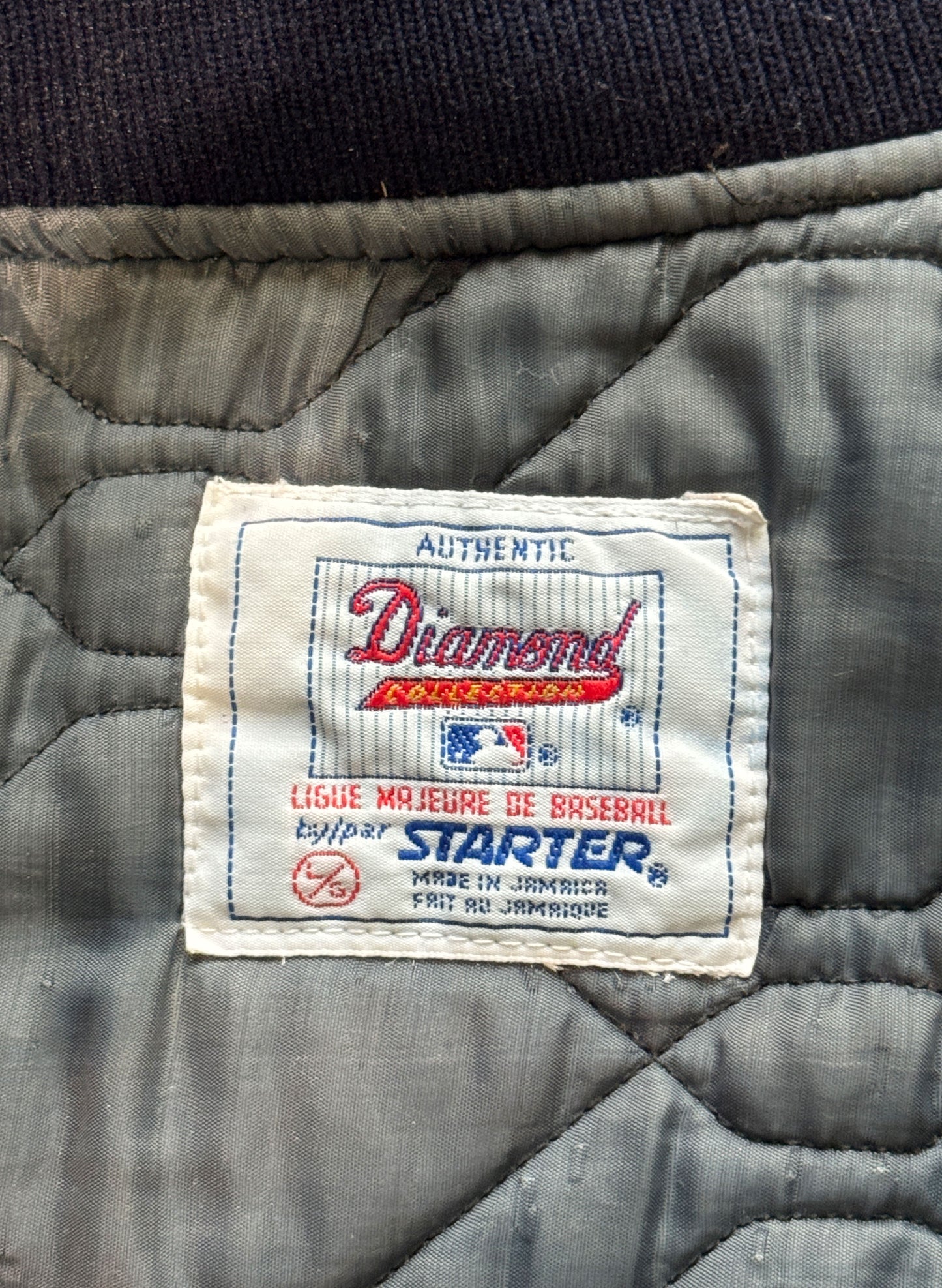 (SUP-508) STARTER NEW YORK YANKEES NYLON STADIUM JACKET - MADE IN JAMAICA