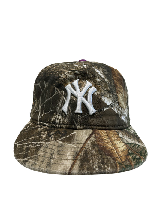 (SUP-600) NEW ERA NEW YORK YANKEES REAL TREE RC 59FIFTY CAP
