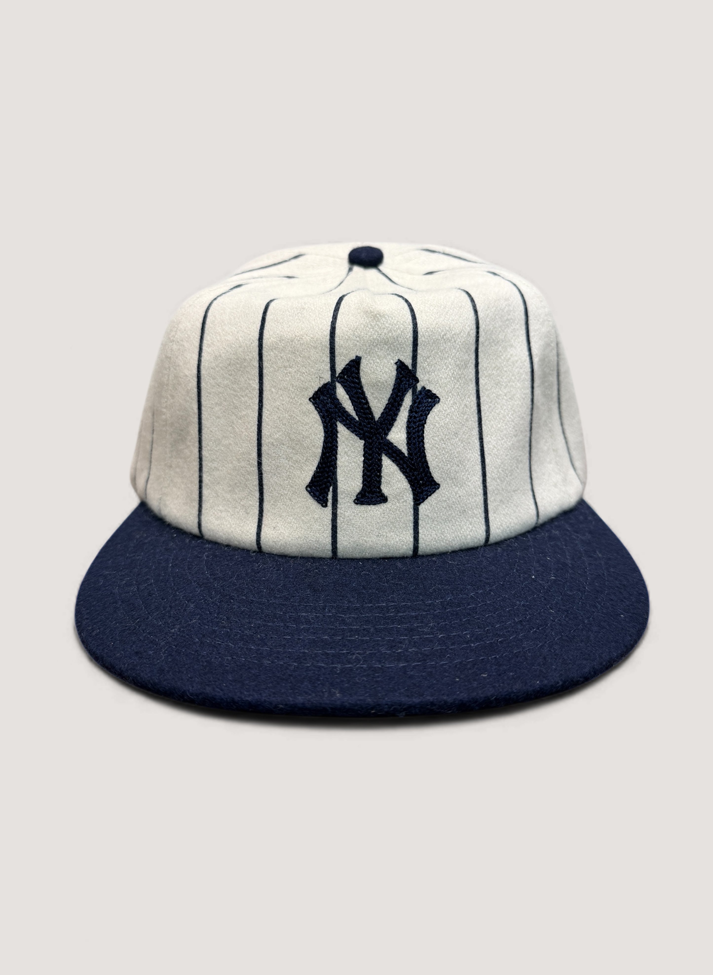 Uncle Jay's Vintage PINSTRIPE YANKEES Chainstitch Cap (UNCLE-002