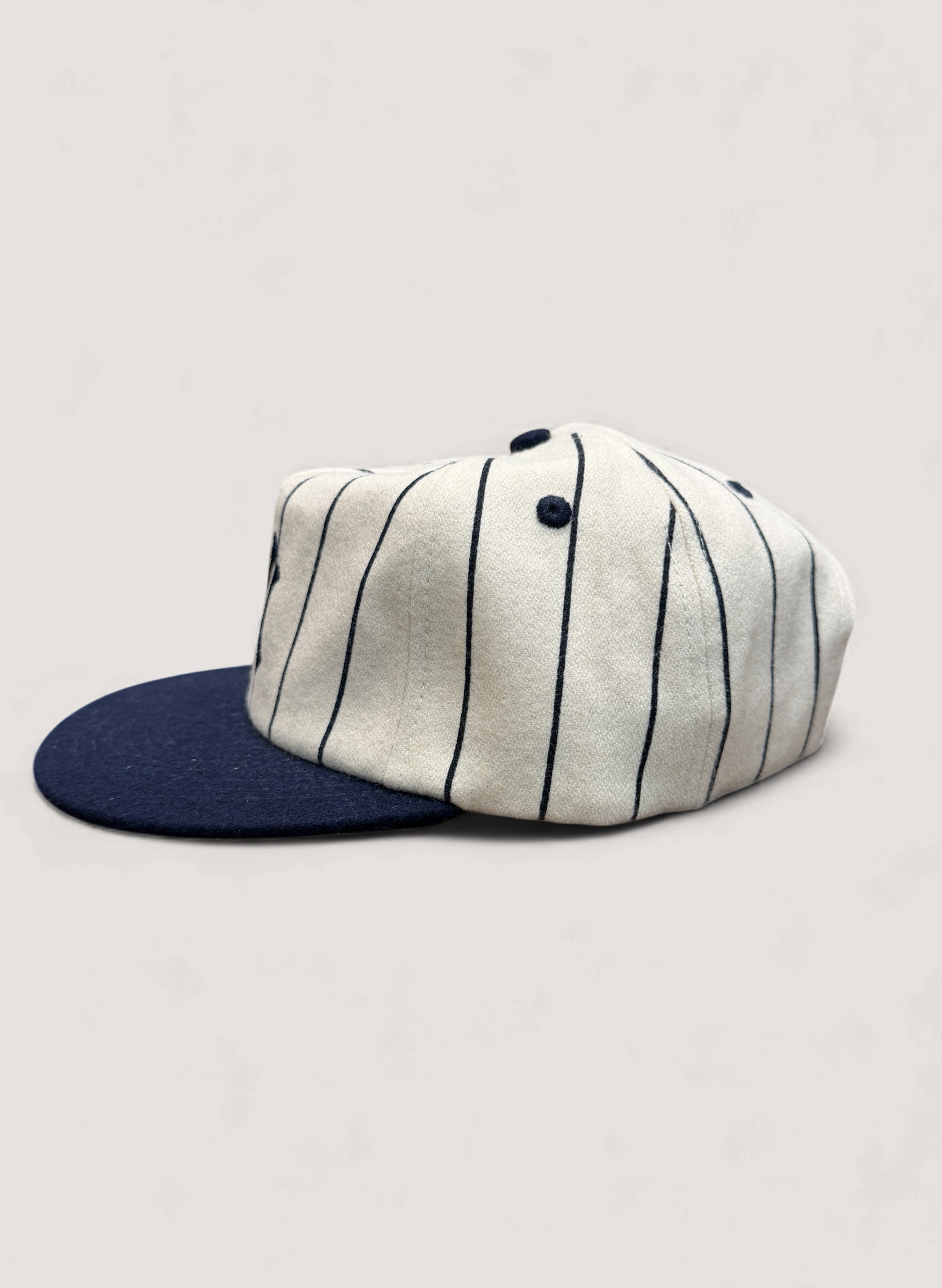 新品日本未発売uncle jays vintageキャップ Uncle Jay's Vintage PINSTRIPE YANKEES Chainstitch Cap (UNCLE