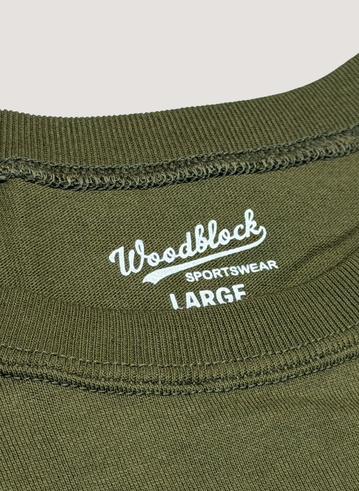 WOODBLOCK x TSUYOSHI YAMANAKA POCKET T-SHIRT OLIVE (WB-26SS-024)