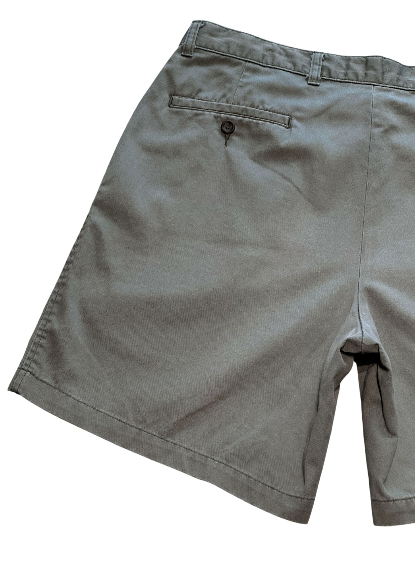 (SUP-727) DOCKERS 2TUCK CHINO SHORTS - OLIVE