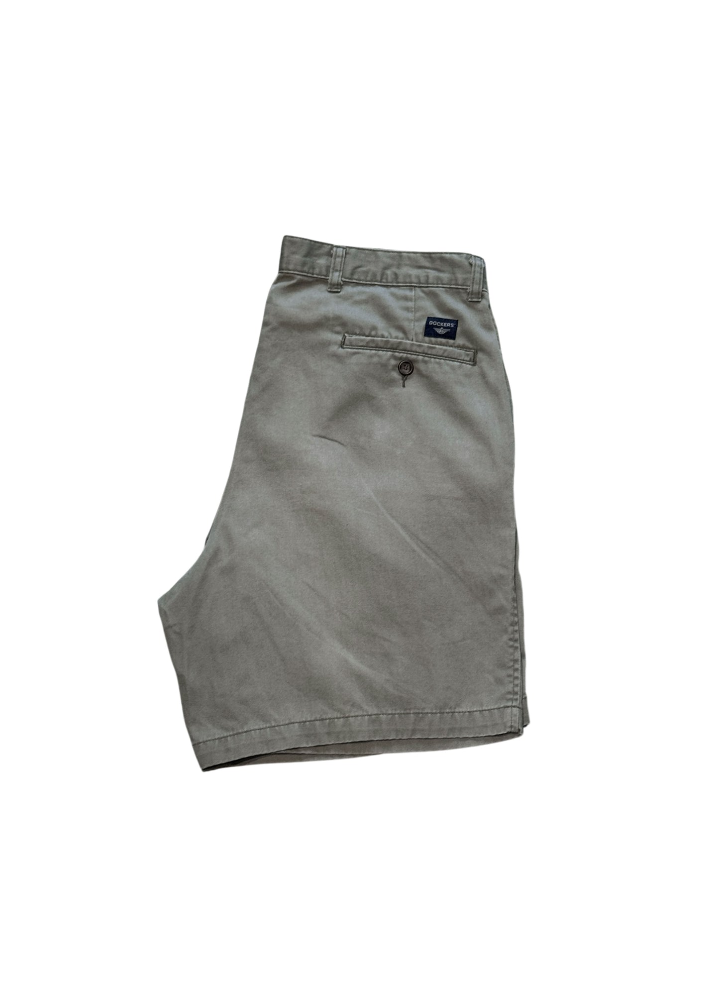 (SUP-727) DOCKERS 2TUCK CHINO SHORTS - OLIVE
