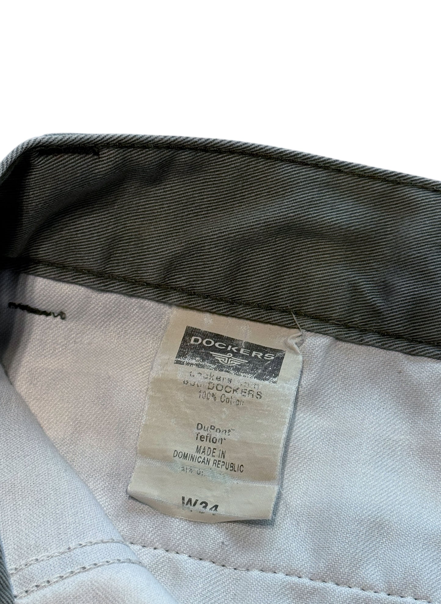 (SUP-727) DOCKERS 2TUCK CHINO SHORTS - OLIVE