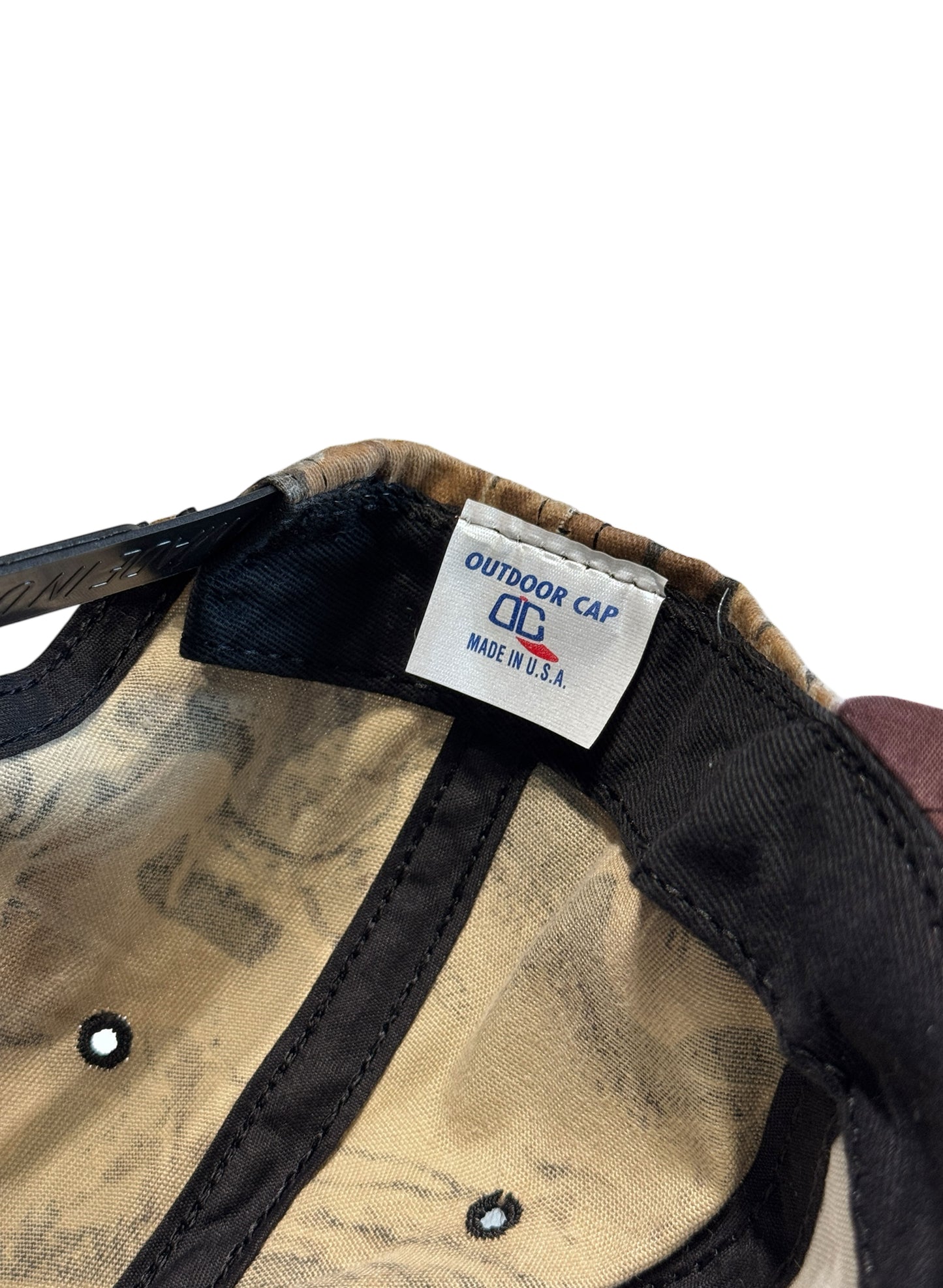 (SUP-597) OPERATING ENGINEERS REAL TREE CAP - MADE IN U.S.A.