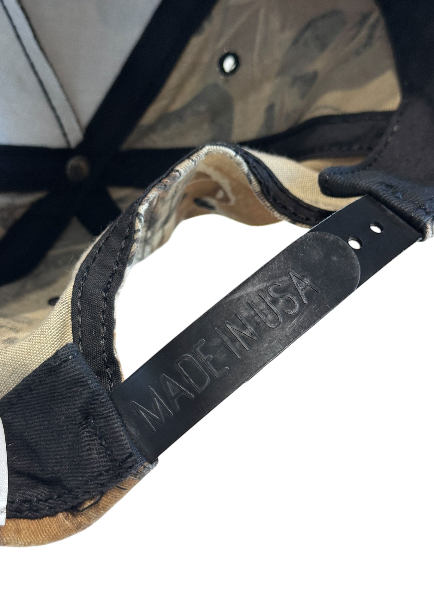 (SUP-597) OPERATING ENGINEERS REAL TREE CAP - MADE IN U.S.A.