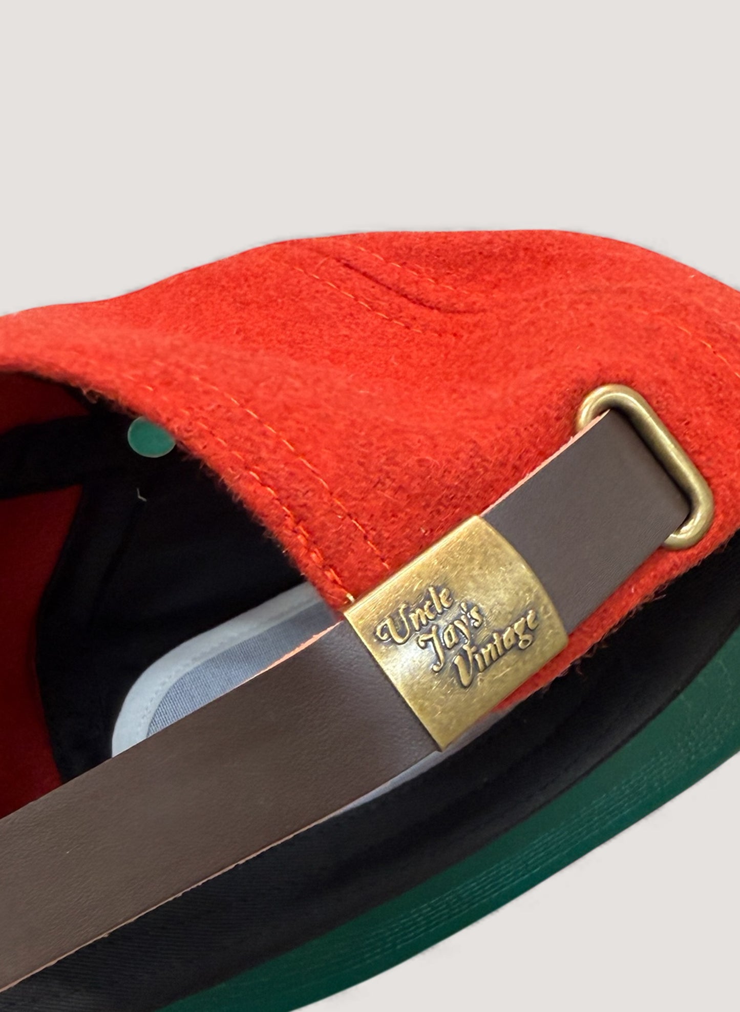 Uncle Jay's Vintage YANKEES FELT PATCH Cap ORANGE (UNCLE-003)