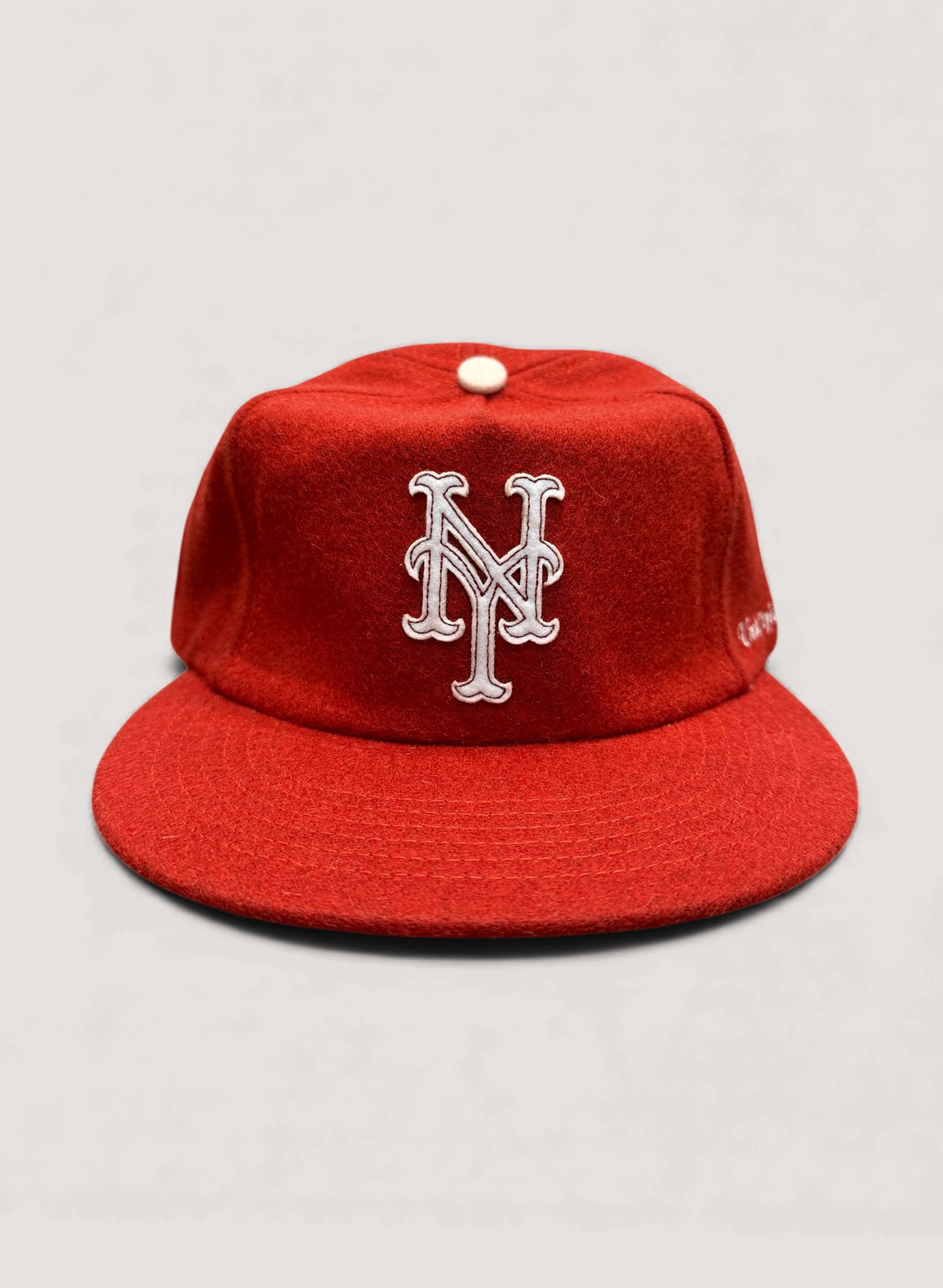 Uncle Jay's Vintage METS FELT PATCH Cap ORNAGE (UNCLE-003)