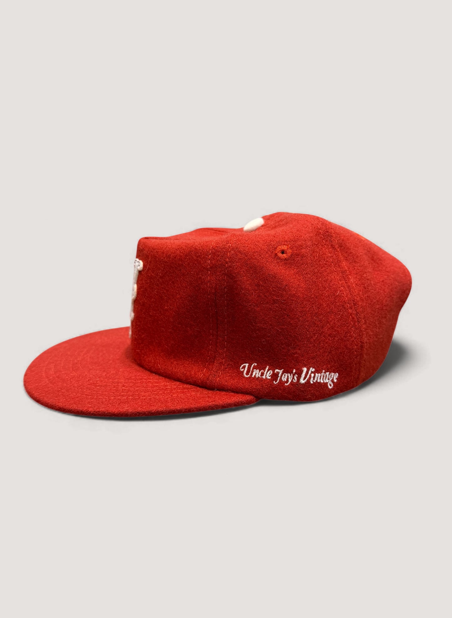 Uncle Jay's Vintage METS FELT PATCH Cap ORNAGE (UNCLE-003)