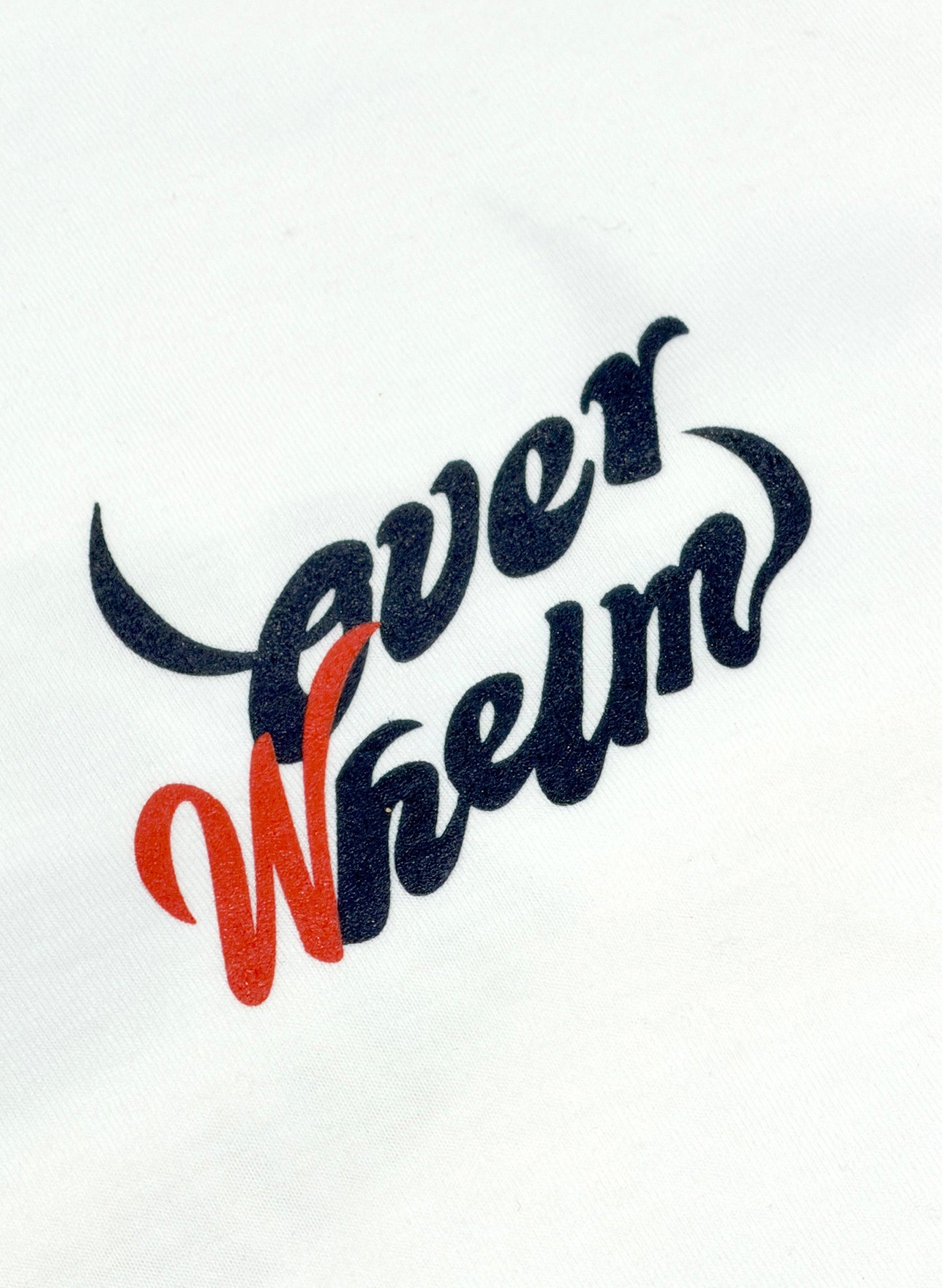 WOODBLOCK x OVERWHELM SOUVENIR T-SHIRT WHITE (WB-26SS-009)