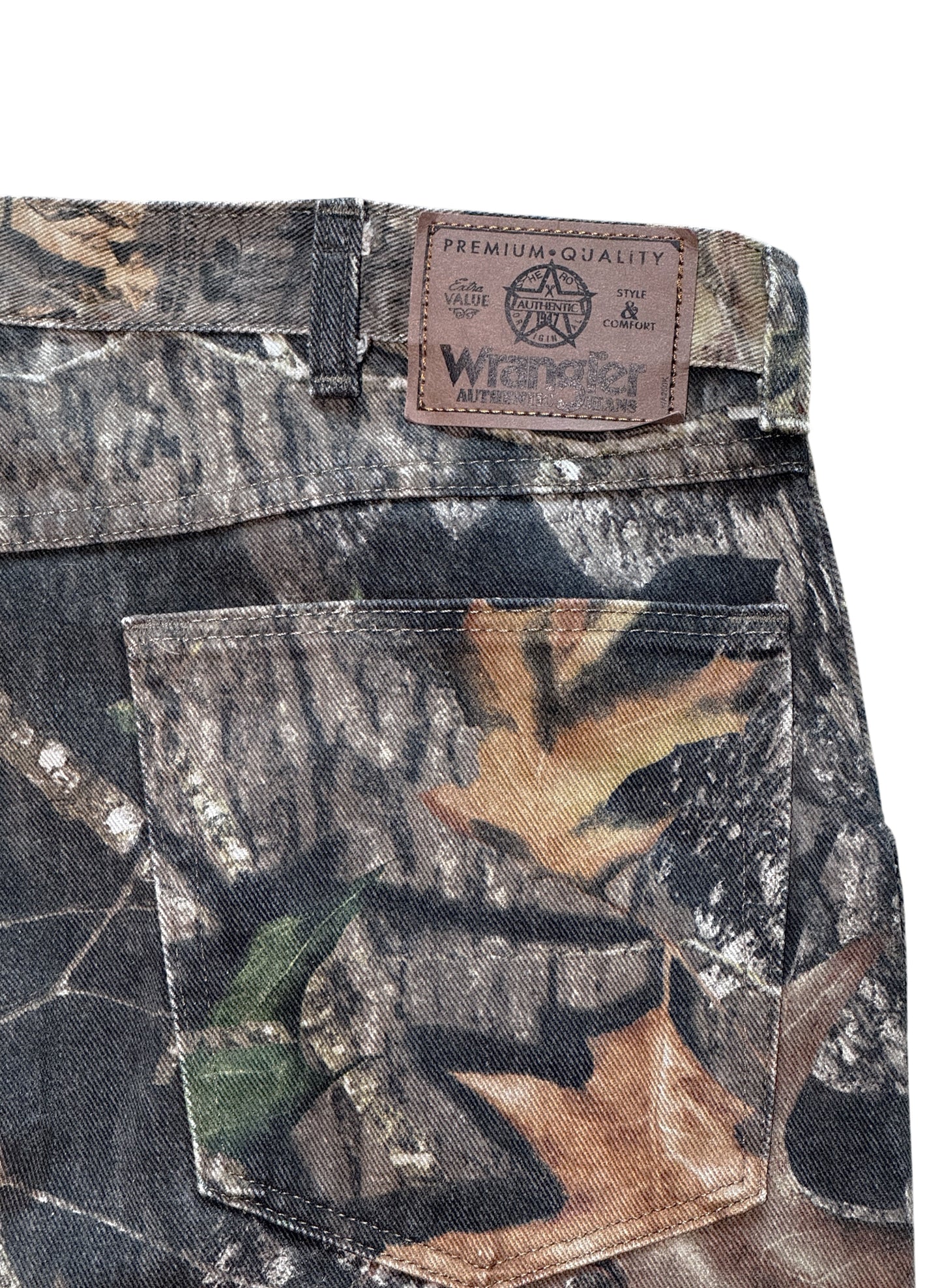(SUP-755) Wrangler REAL TREE CAMO DOUBLE KNEE PANTS