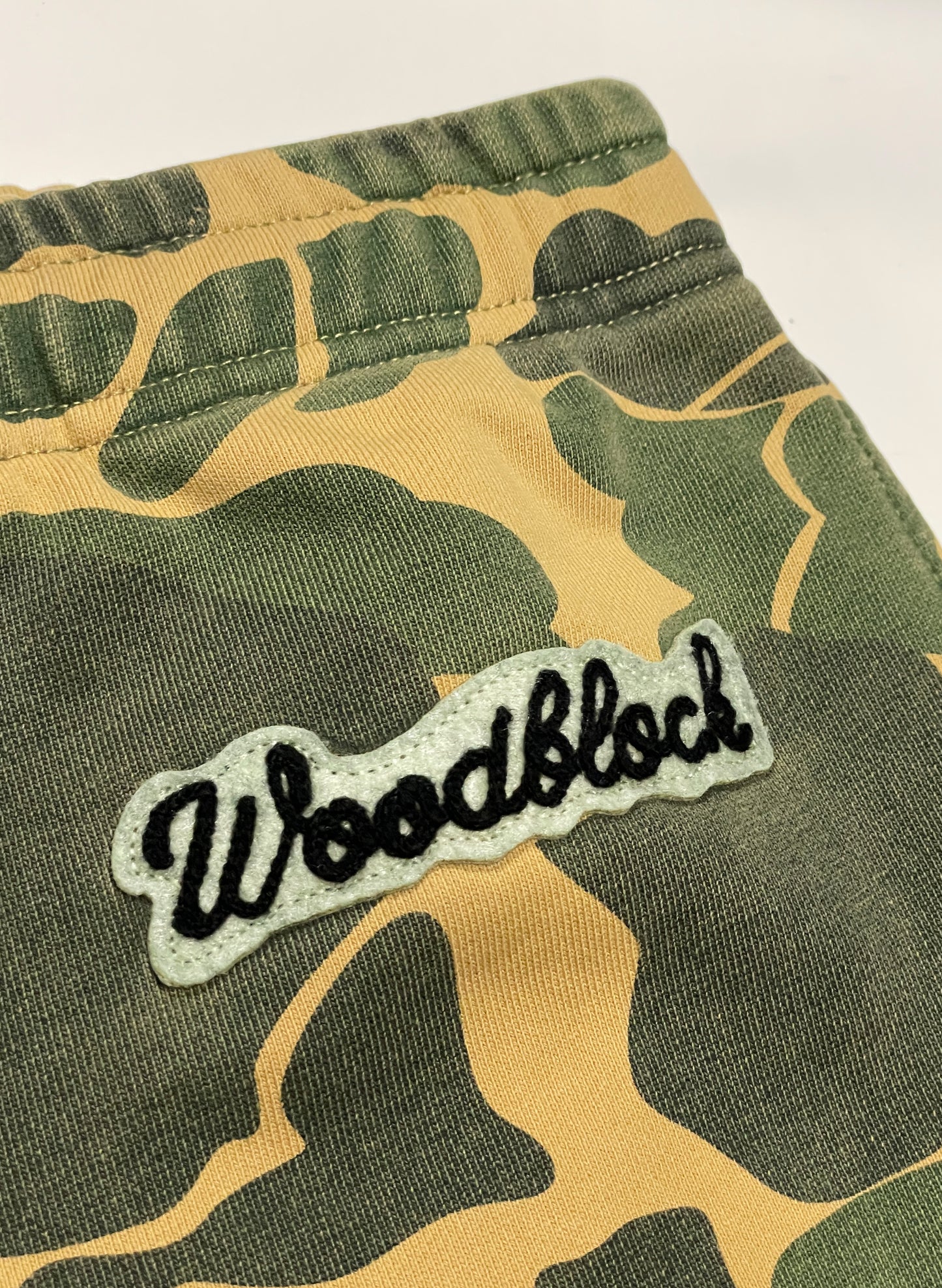 WOODBLOCK CAMO SWEAT PANTS (WB-24SS-023)