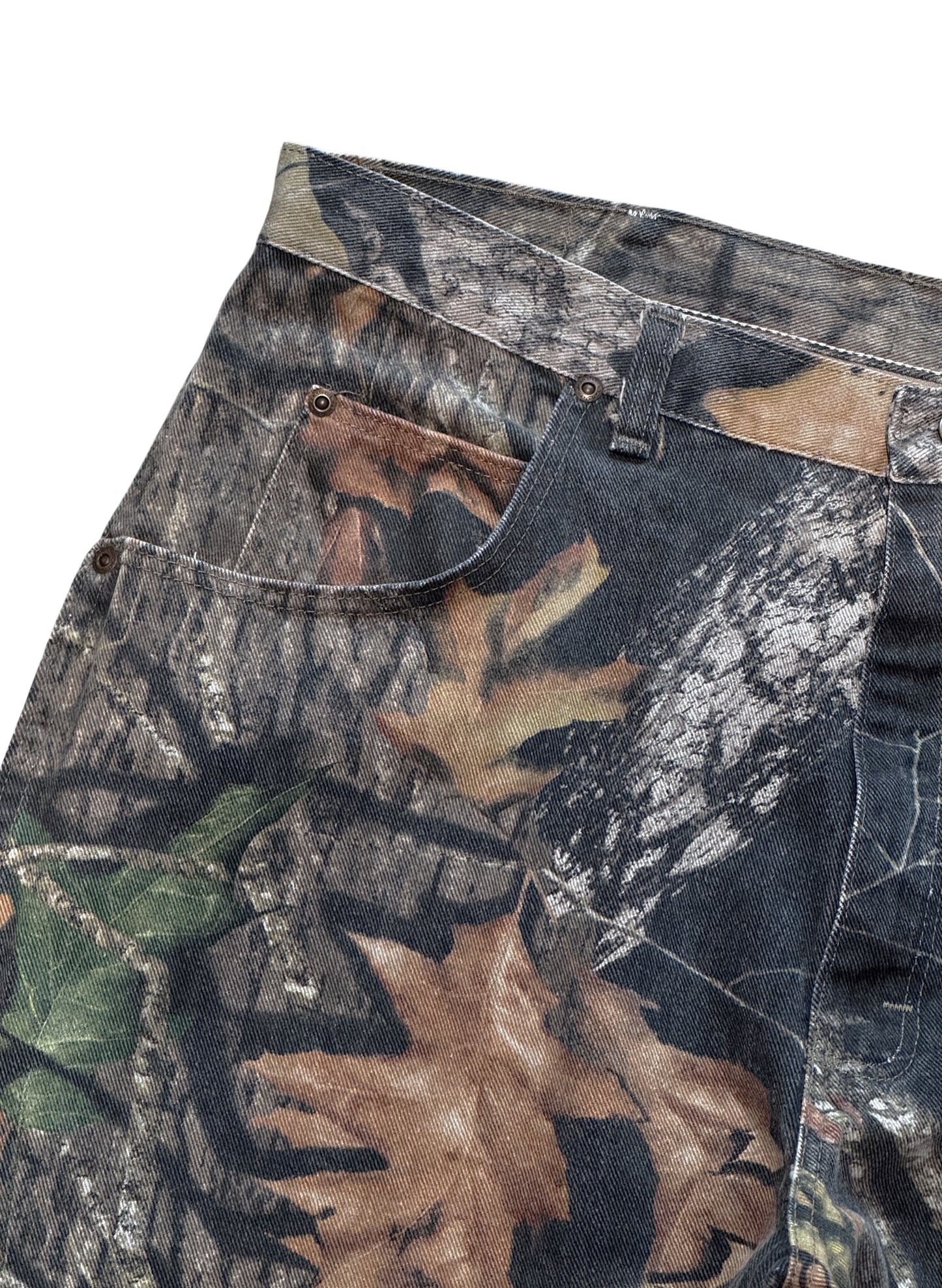 (SUP-755) Wrangler REAL TREE CAMO DOUBLE KNEE PANTS