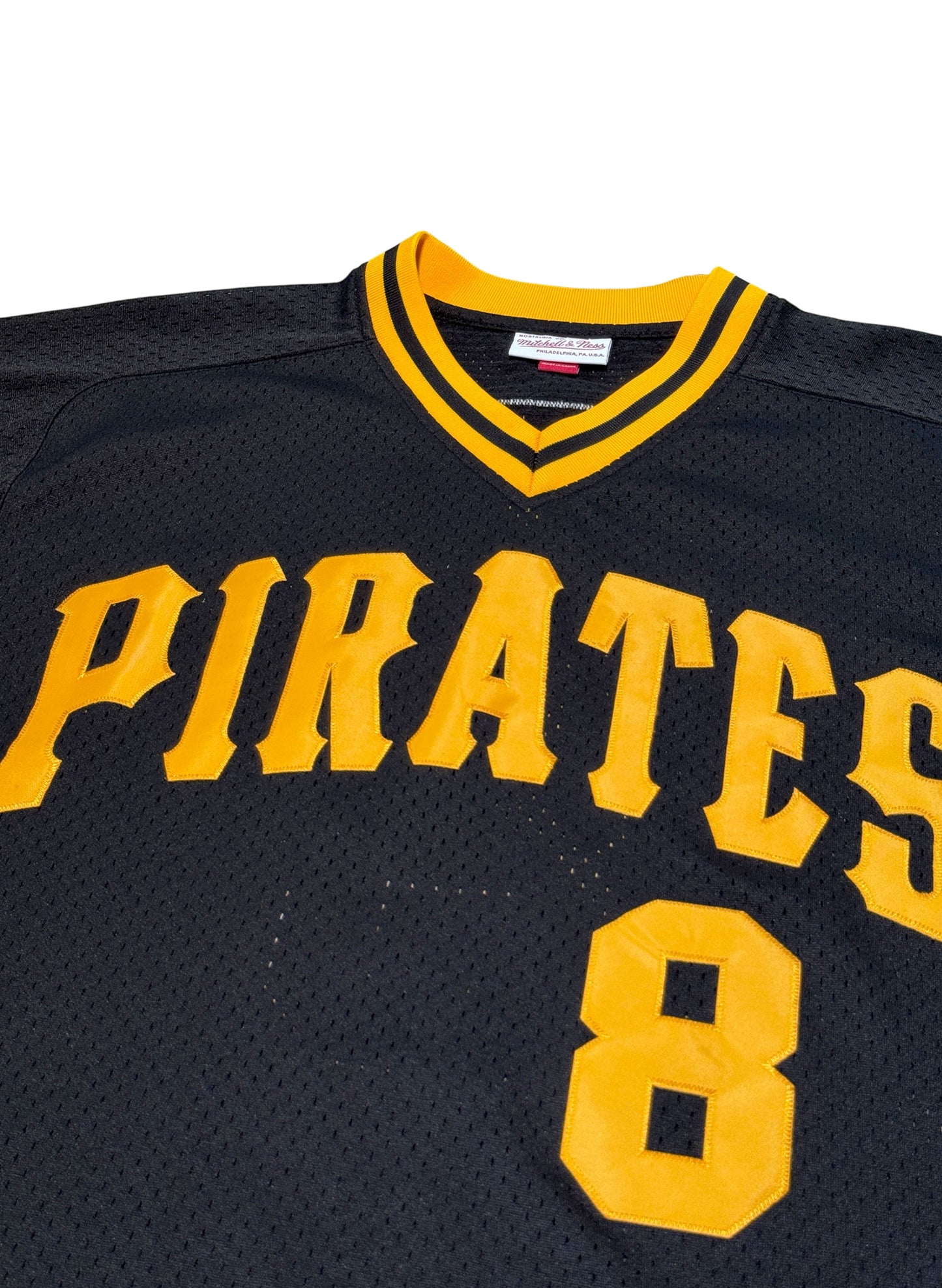 (SUP-577) Mitchell & Ness Pittsburgh Pirates "8" Willie Stargell - 44・L