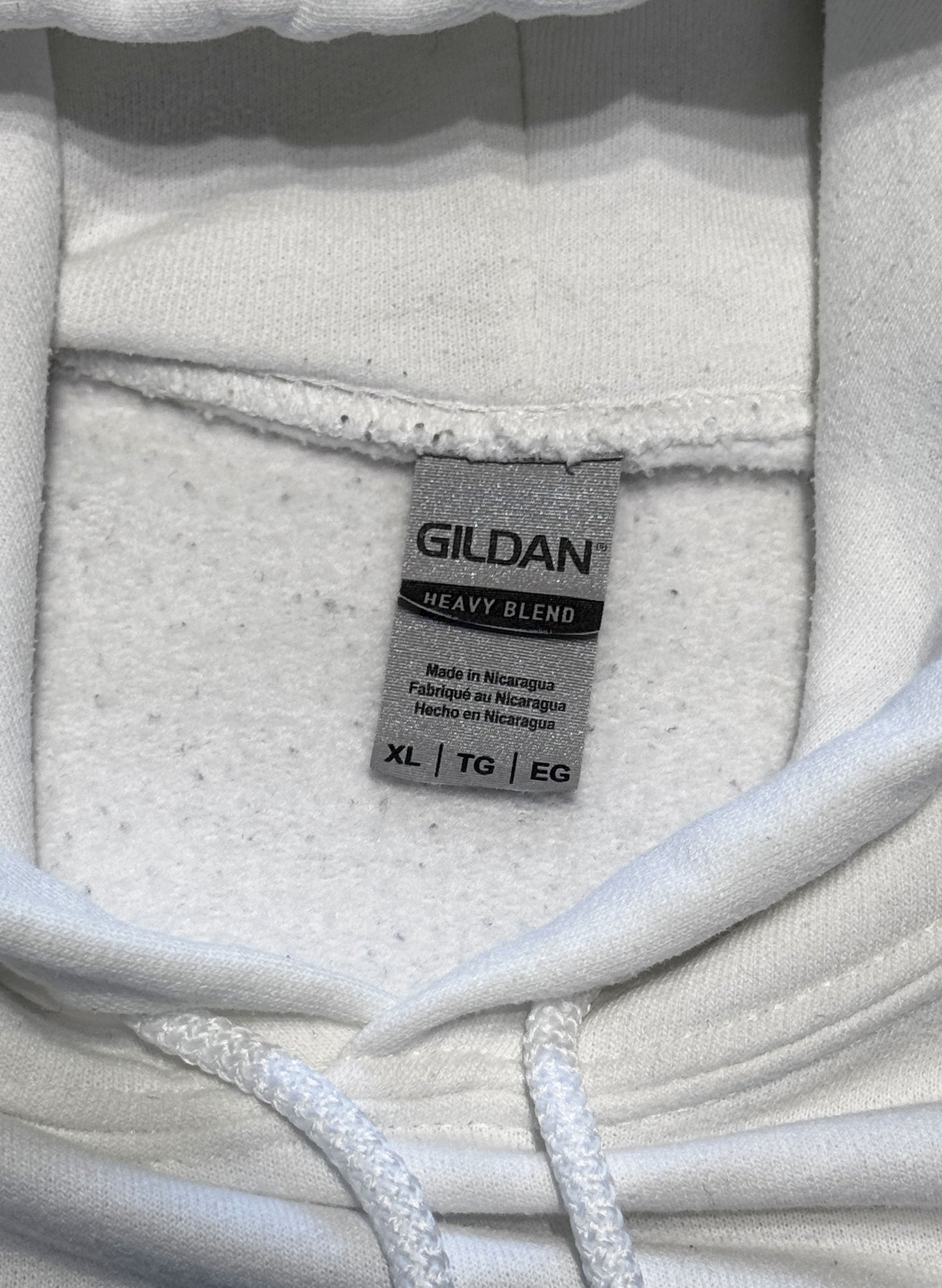 (SUP-608) PRIME PIZZA LOGO HOODIE - WHITE