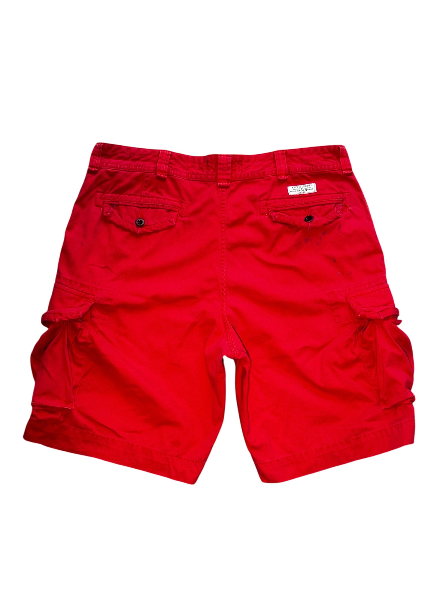 (SUP-743) Polo Ralph Lauren COTTON CARGO SHORTS - W38