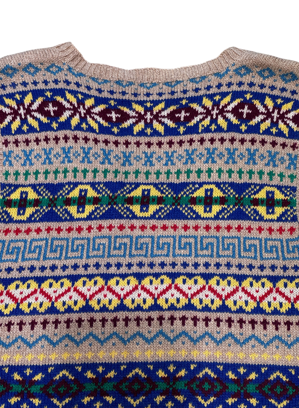 (SUP-874) Polo Ralph Lauren FAIR ISLE KNIT VEST