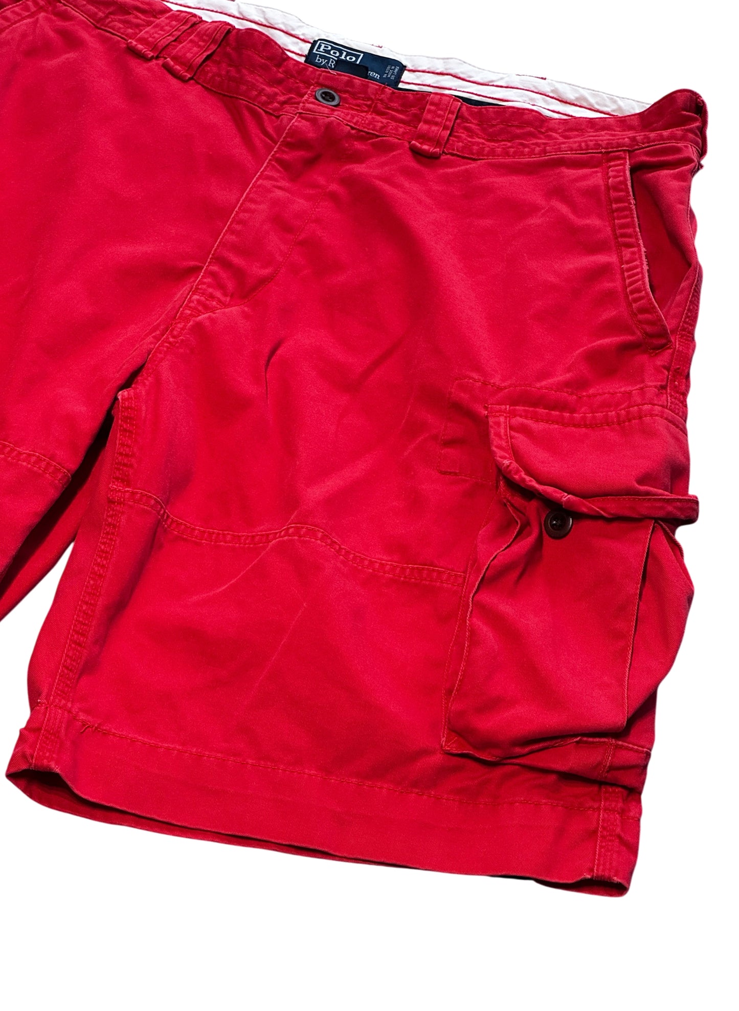 (SUP-743) Polo Ralph Lauren COTTON CARGO SHORTS - W38