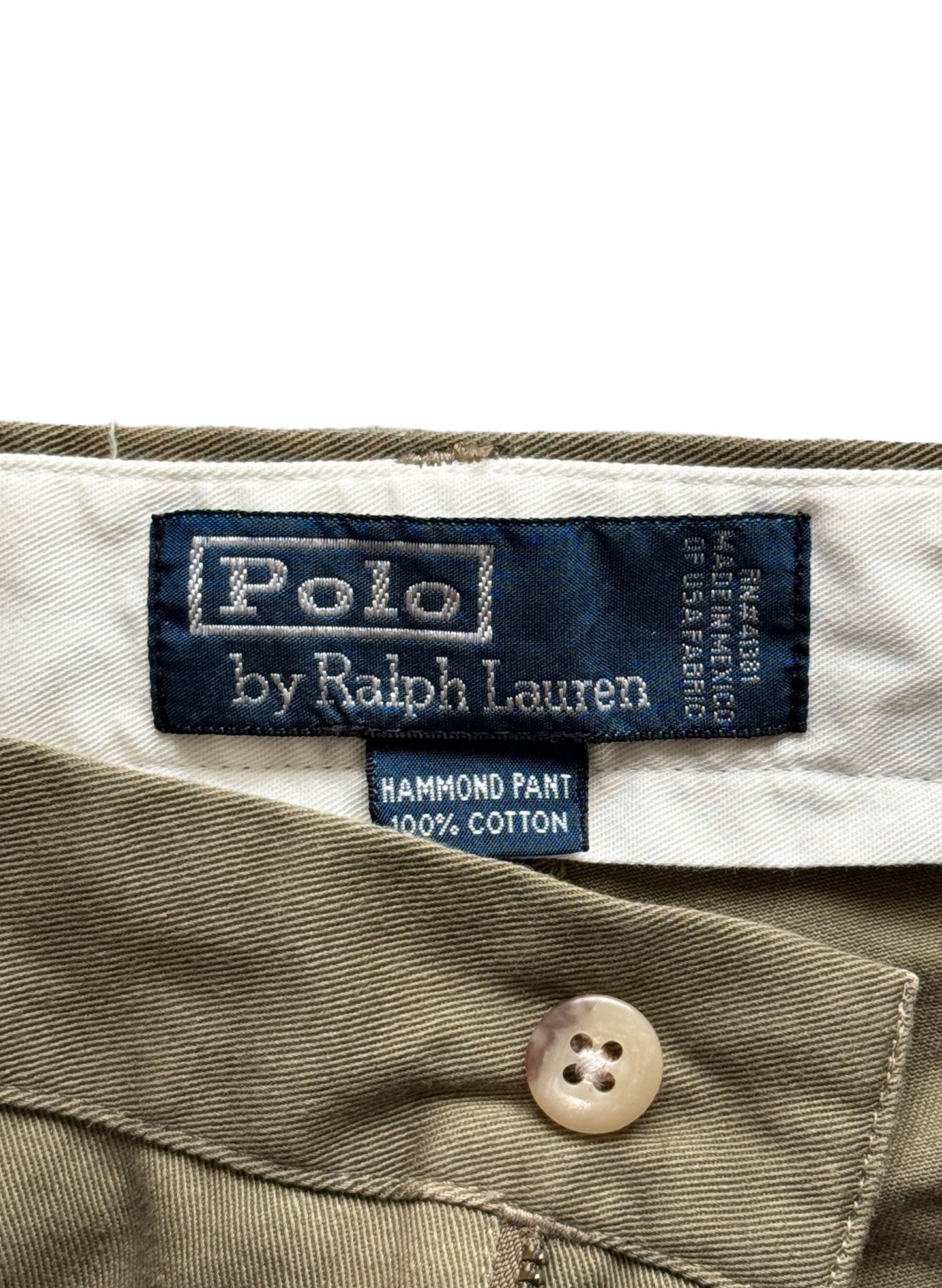 (SUP-502) Polo Ralph Lauren 2TUCK CHINO TROUSERS - HAMMOND PANT