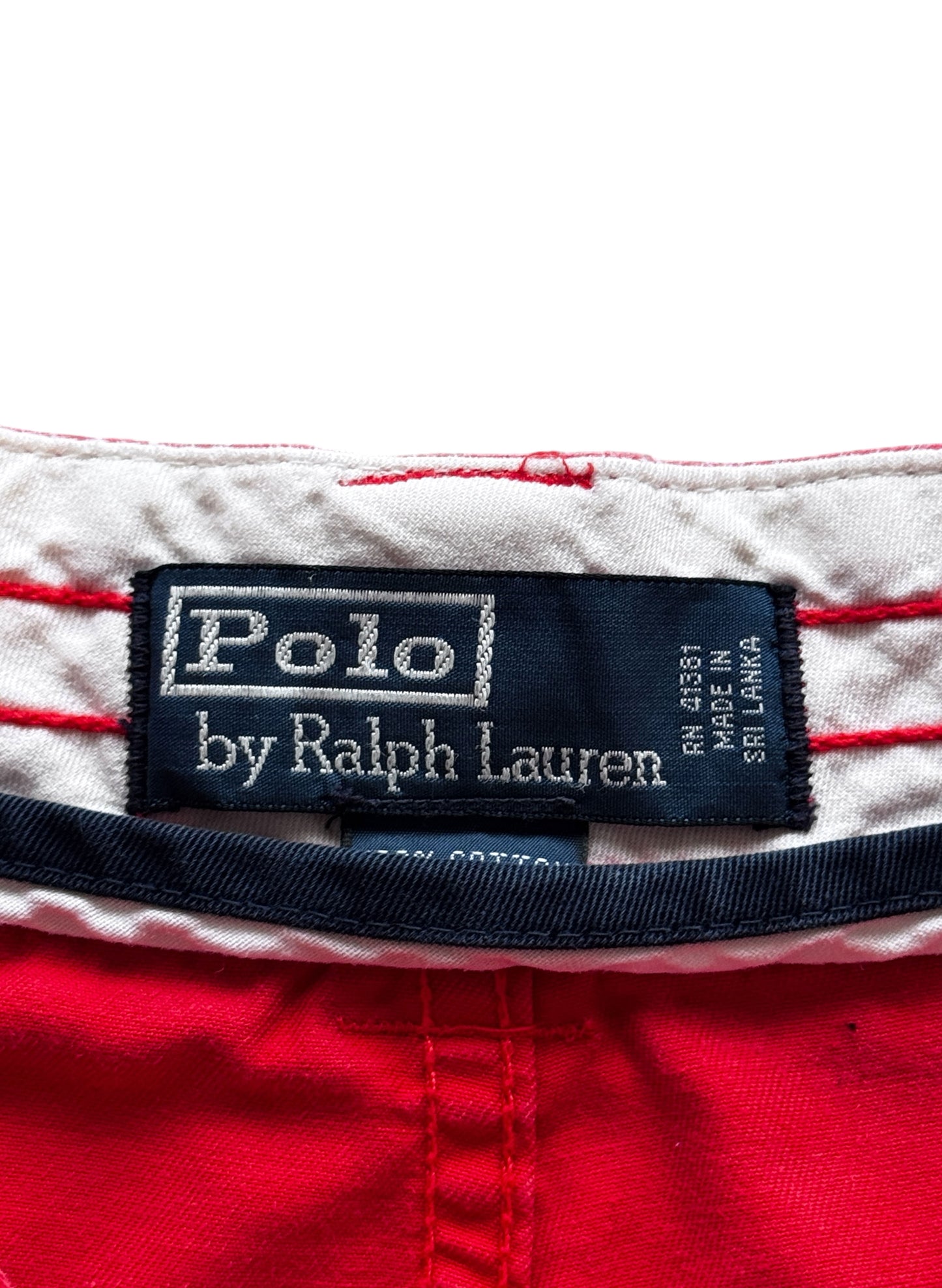 (SUP-743) Polo Ralph Lauren COTTON CARGO SHORTS - W38