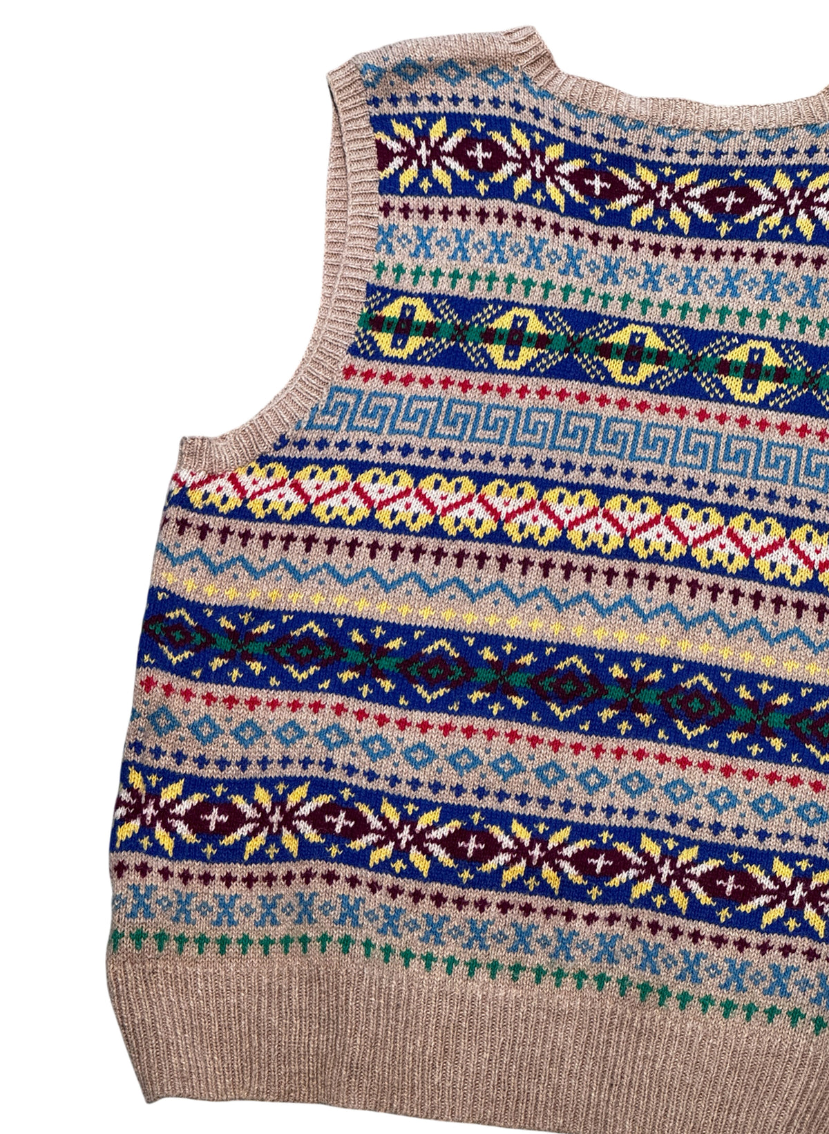 (SUP-874) Polo Ralph Lauren FAIR ISLE KNIT VEST