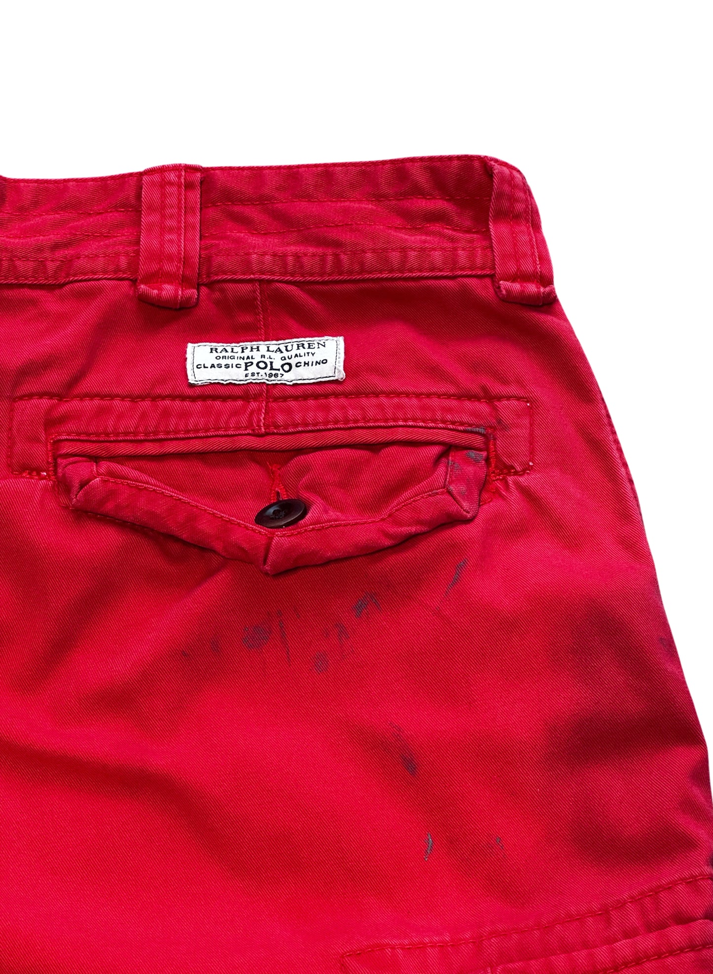 (SUP-743) Polo Ralph Lauren COTTON CARGO SHORTS - W38
