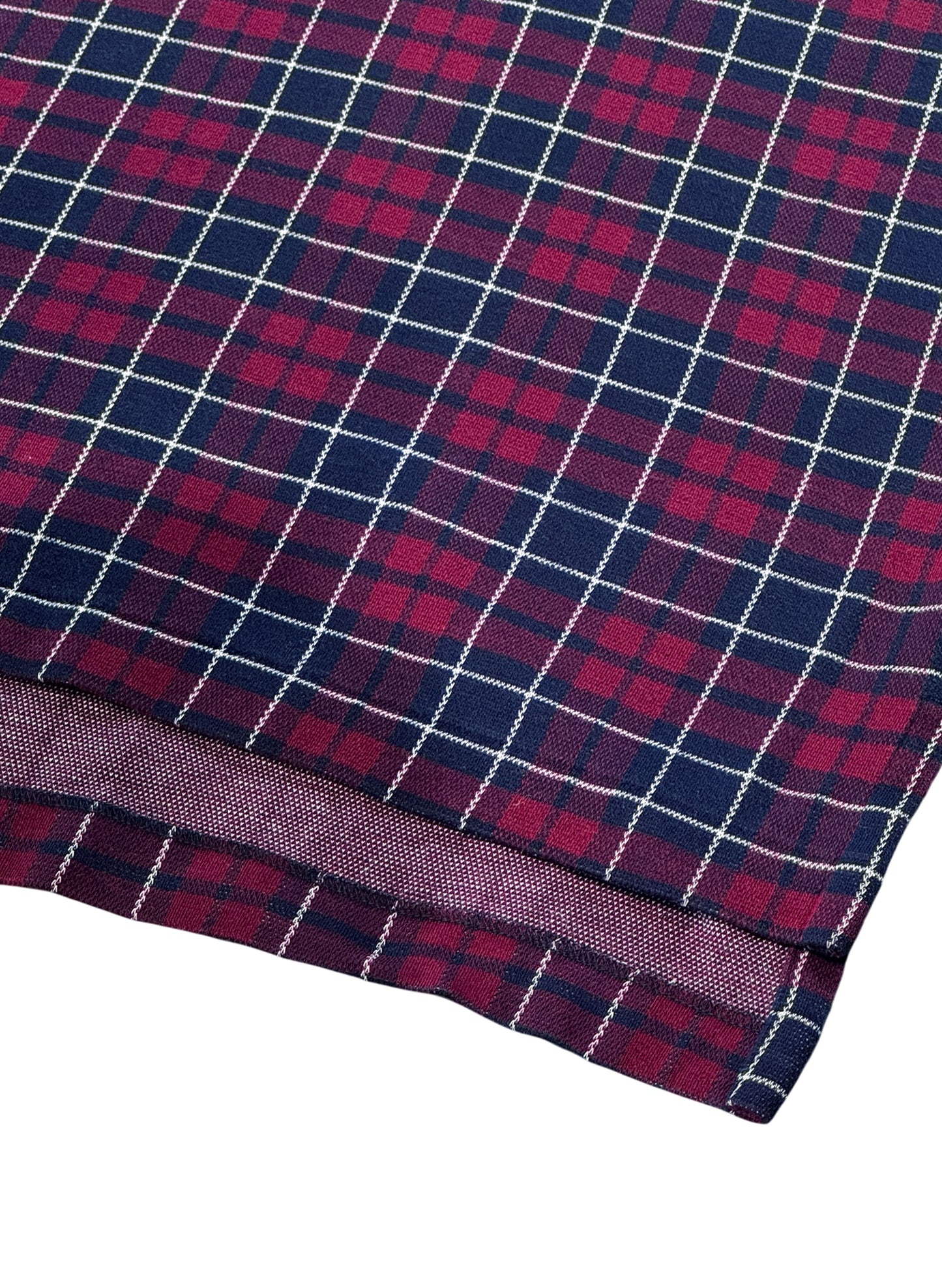 (SUP-686) POLO GOLF CHECK POLO SHIRT
