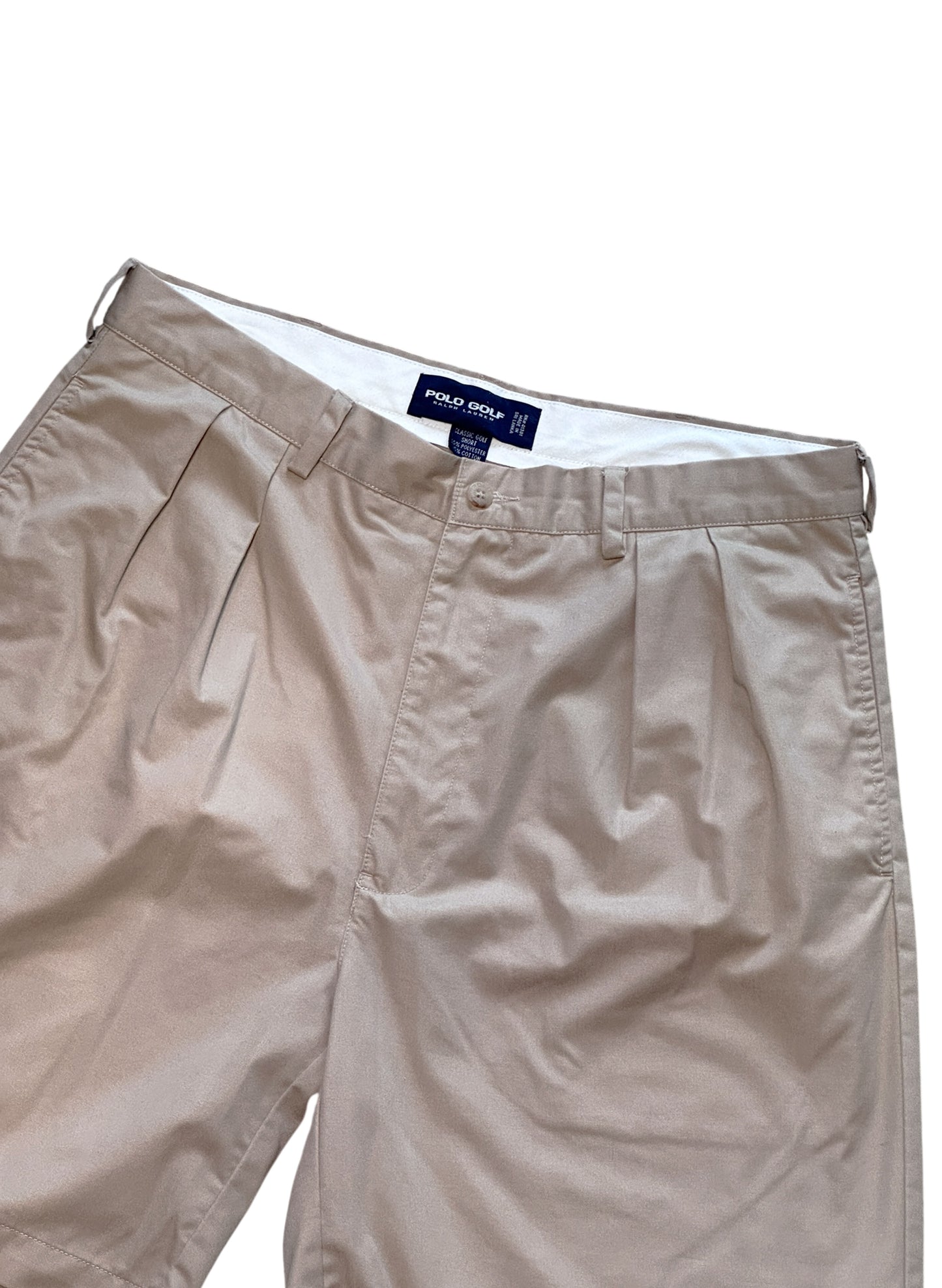 (SUP-724) POLO GOLF 2TUCK CHINO SHORT - KHAKI