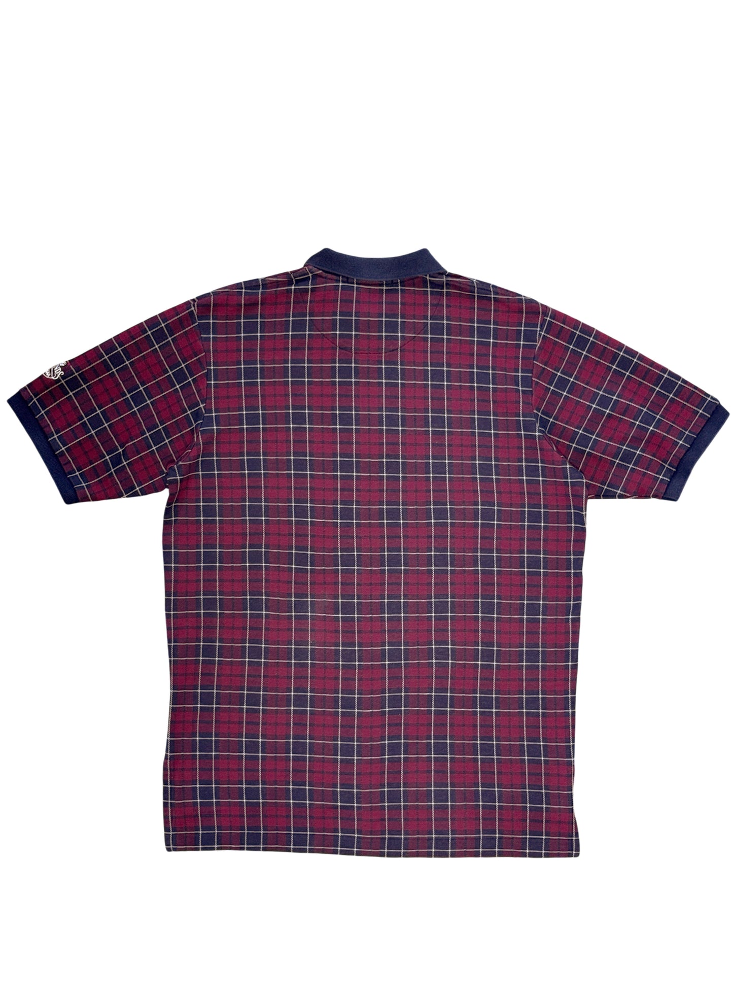 (SUP-686) POLO GOLF CHECK POLO SHIRT