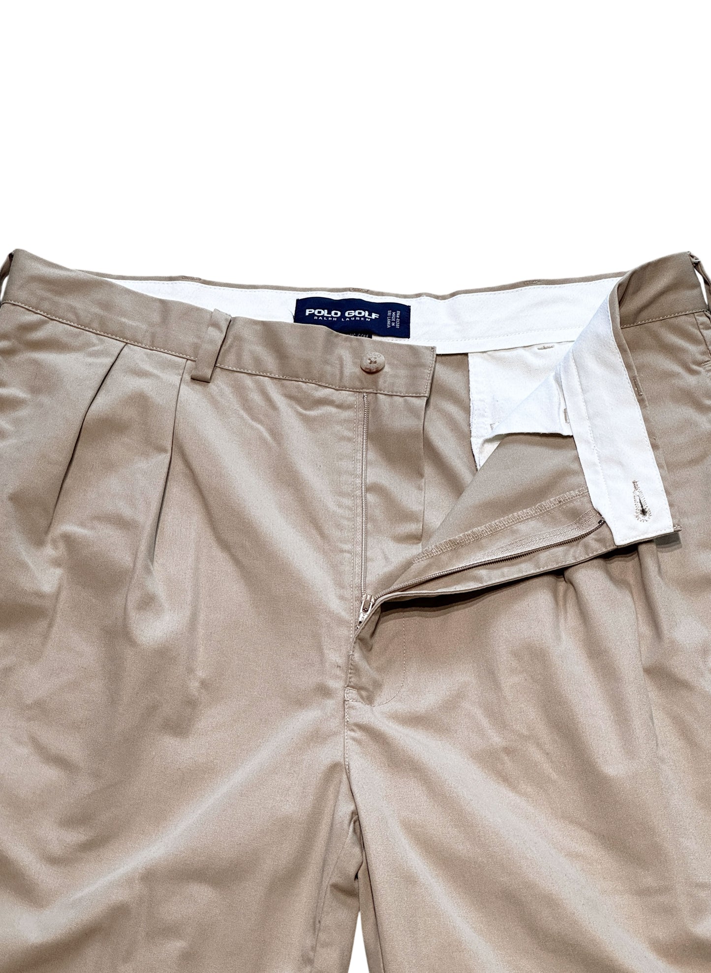(SUP-724) POLO GOLF 2TUCK CHINO SHORT - KHAKI